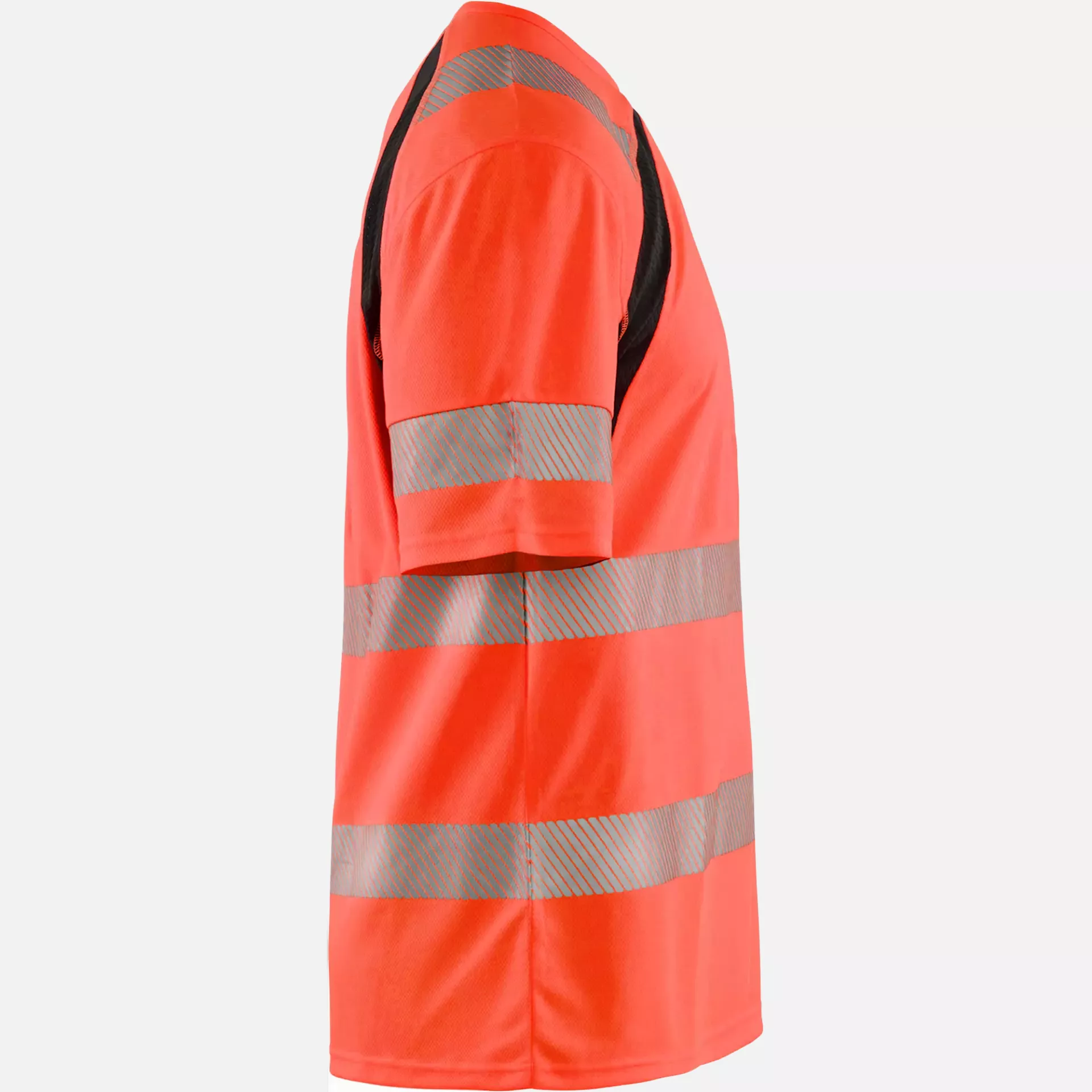 Blaklader 339710135599, High Vis UV Protection T-Shirt, Red/Black, image 2