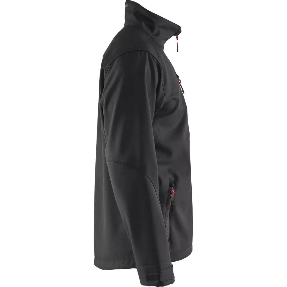 Blåkläder 475225169900, Softshell Jacket, Black, image 2, gallery thumbnail