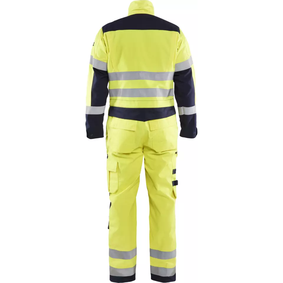 Blaklader 637815143389, Multinorm Coverall, Yellow/Navy Blue, image 4, gallery thumbnail