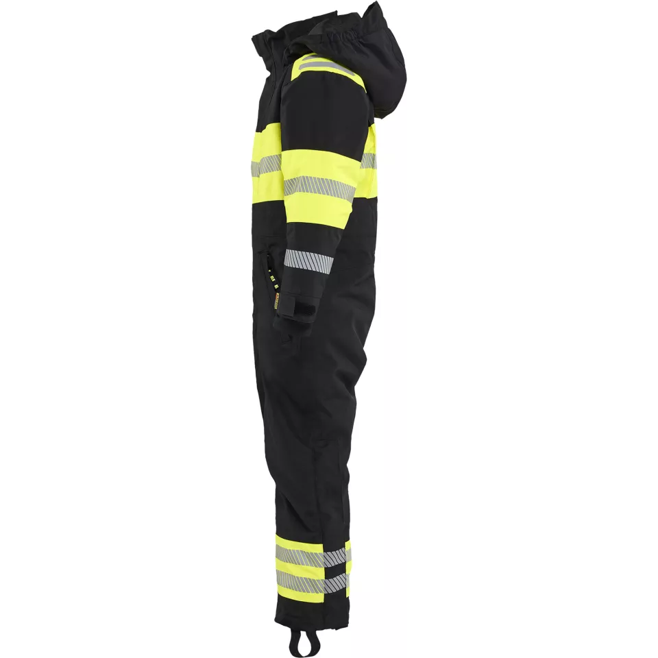 Blaklader 521519779933, Kids Winter Coverall, Black/High Vis Yellow, image 3, gallery thumbnail