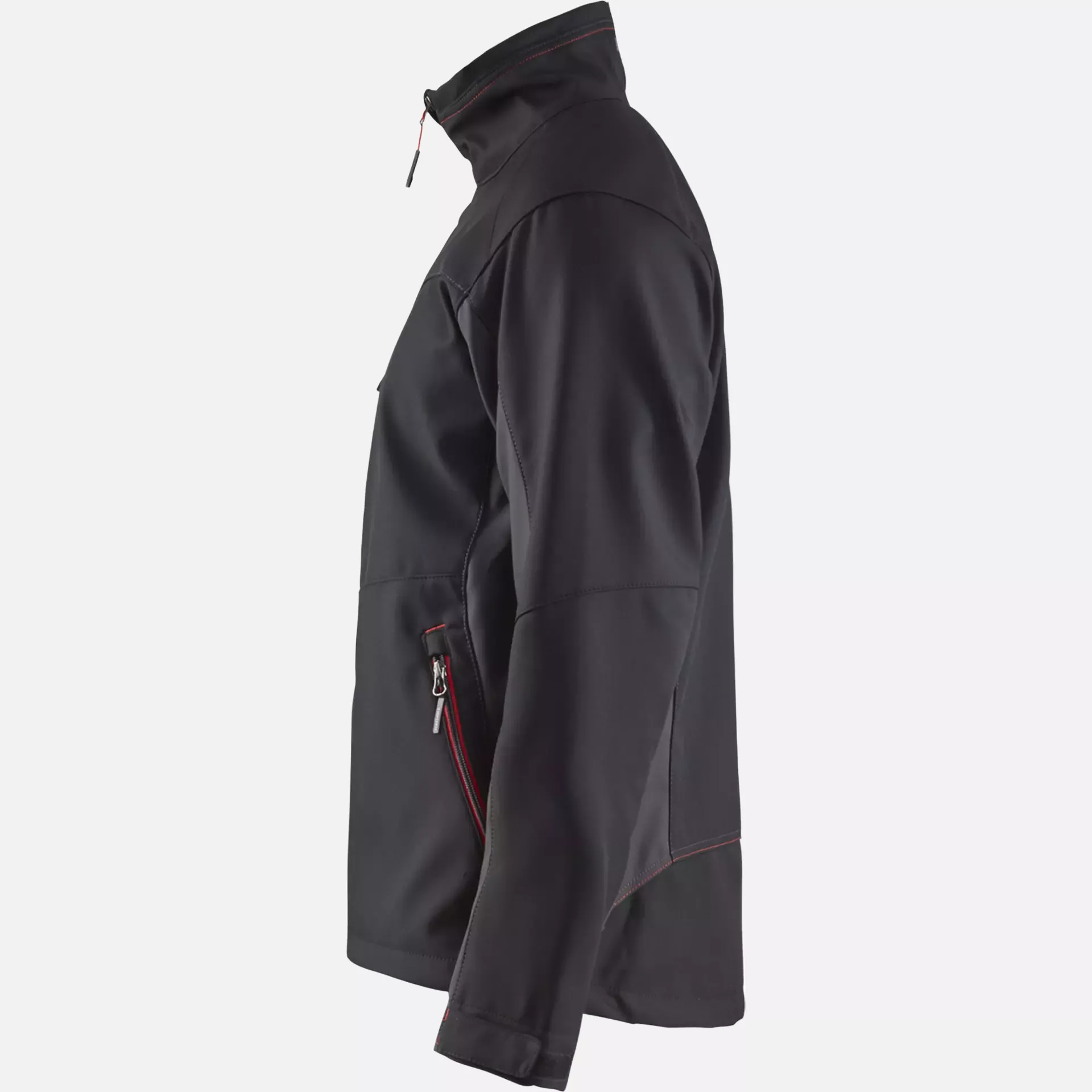 Blaklader 495025169956, Softshell Jacket, Black/Red, image 3