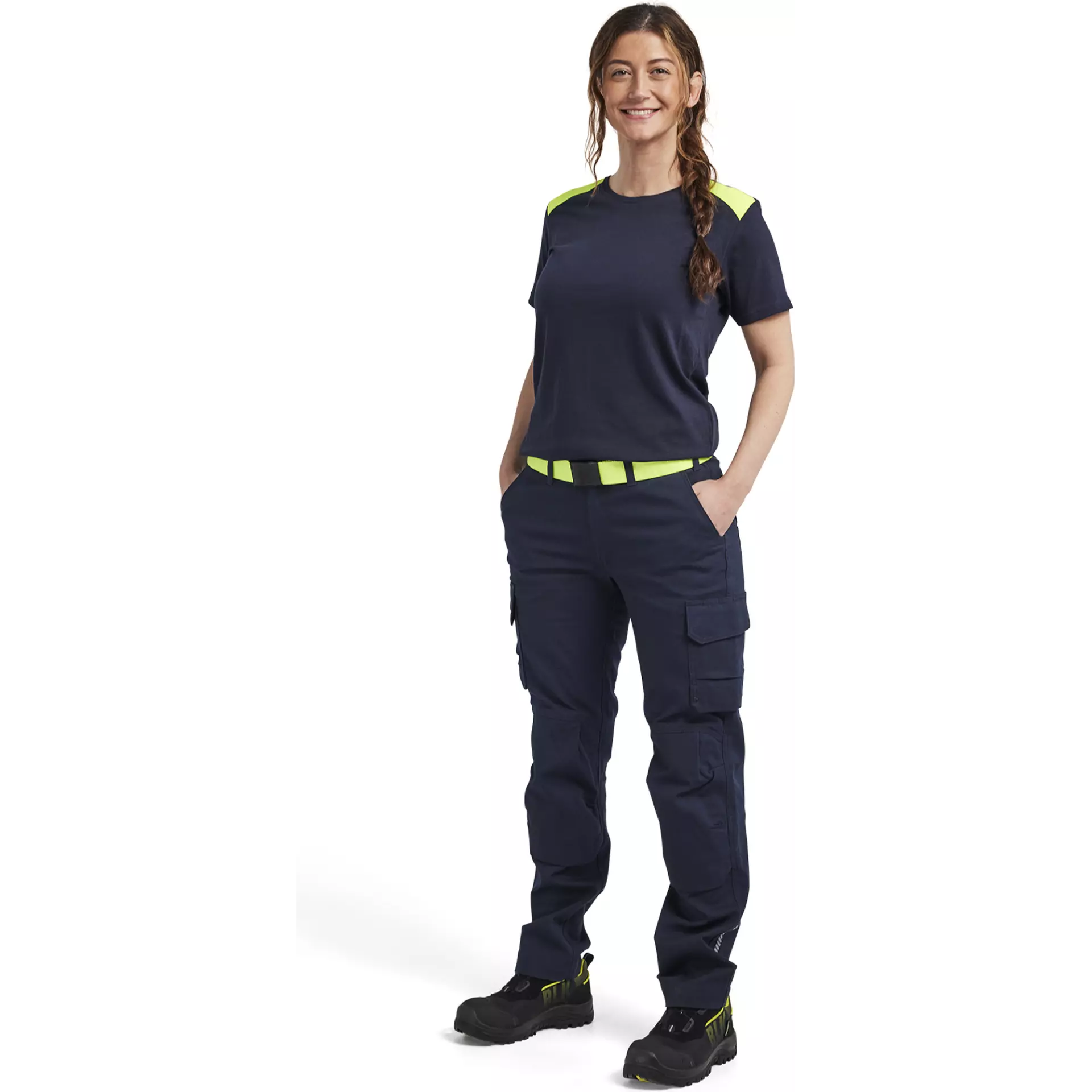 Blåkläder 710613448600, Damen Stretch Industrie Arbeitshose, Dunkel Marineblau, image 5