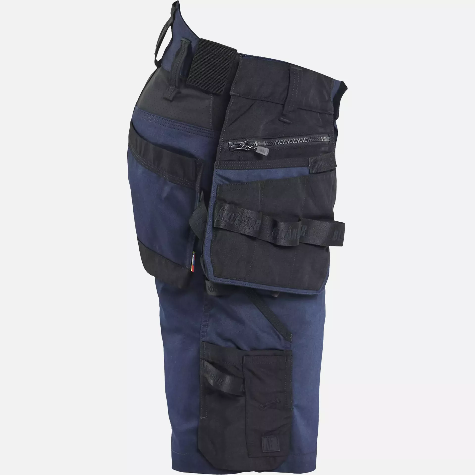 Blaklader 197211498699, STRIKER Stretch Craftsman Shorts, Dark Navy/Black, image 2