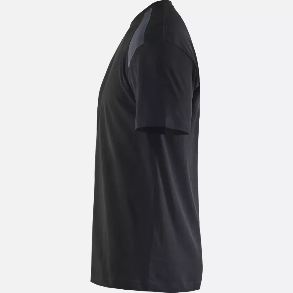 Blaklader 337910429998, T-Shirt, Schwarz/Dunkelgrau, image 3, gallery thumbnail