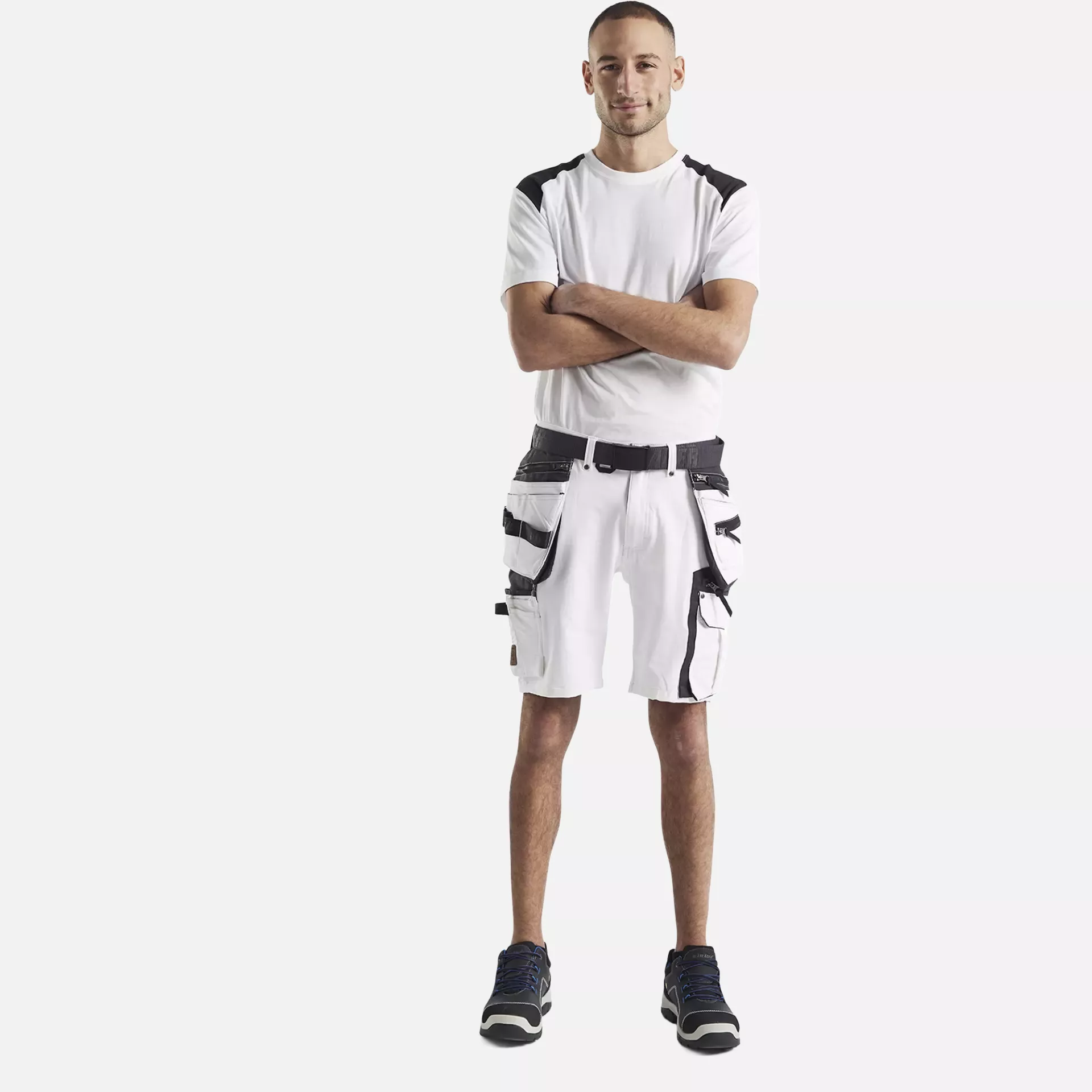 Blaklader 337910421098, T-Shirt, White/Dark Grey, image 5