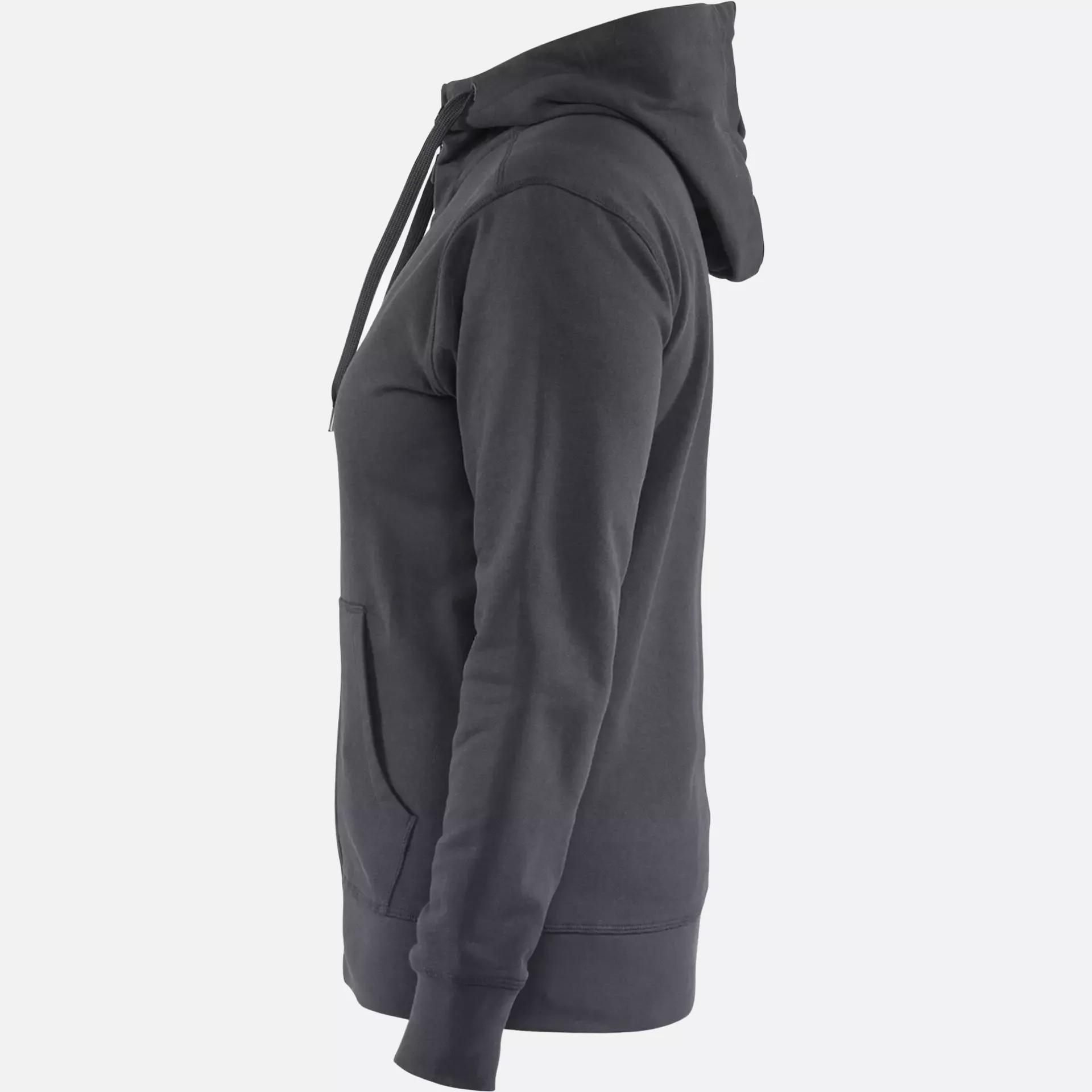Blaklader 339511589600, Ladies Zip Hoodie, Mid Grey, image 3
