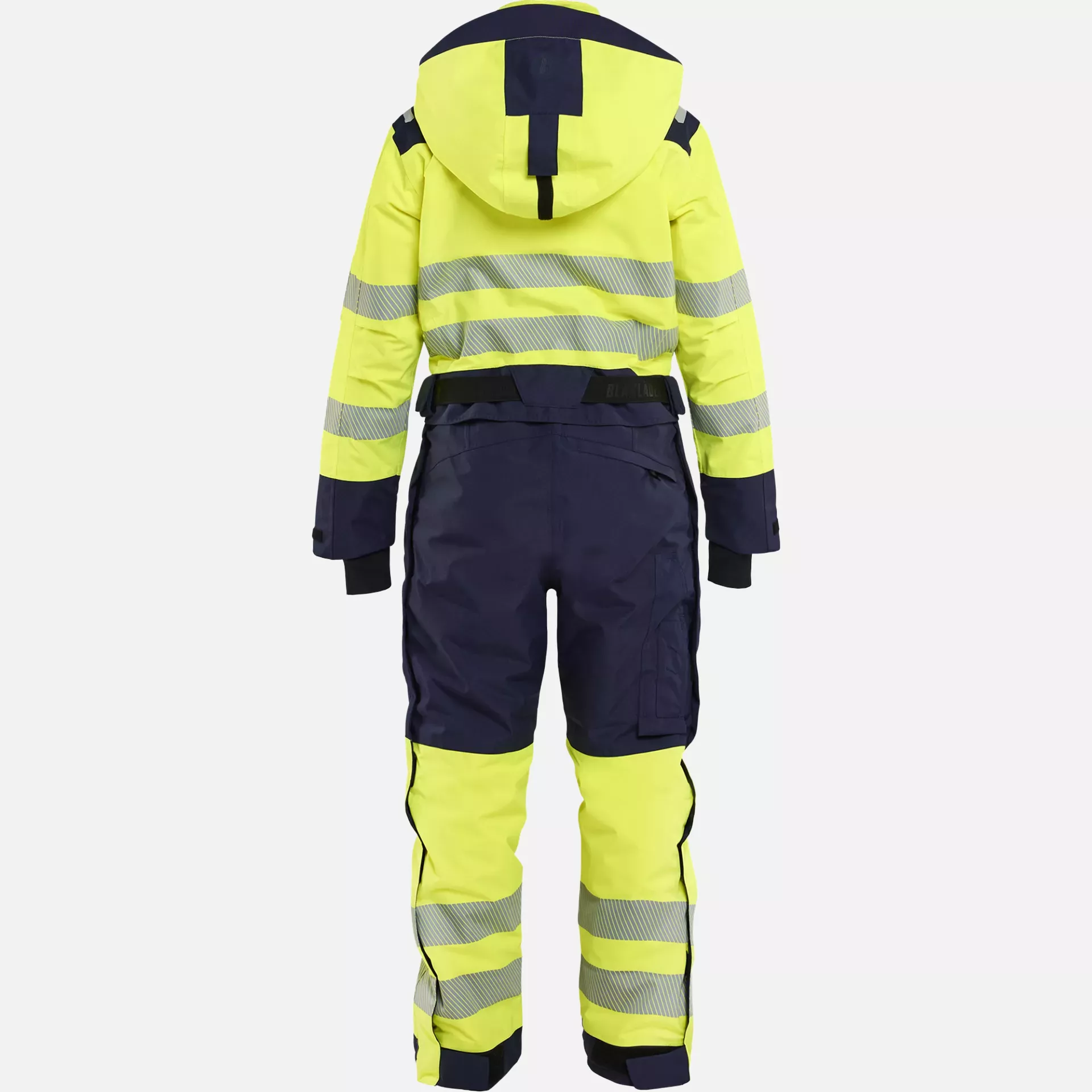 Blaklader 672619773389, Ladies High Vis Winter Coverall, High Vis Yellow/Navy, image 4