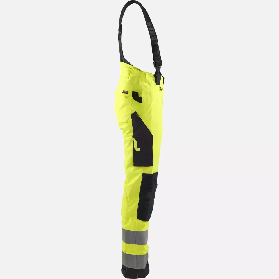 Blaklader 788519773399, High Vis Damen Winter Arbeitshose, Gelb/Schwarz, image 2, gallery thumbnail