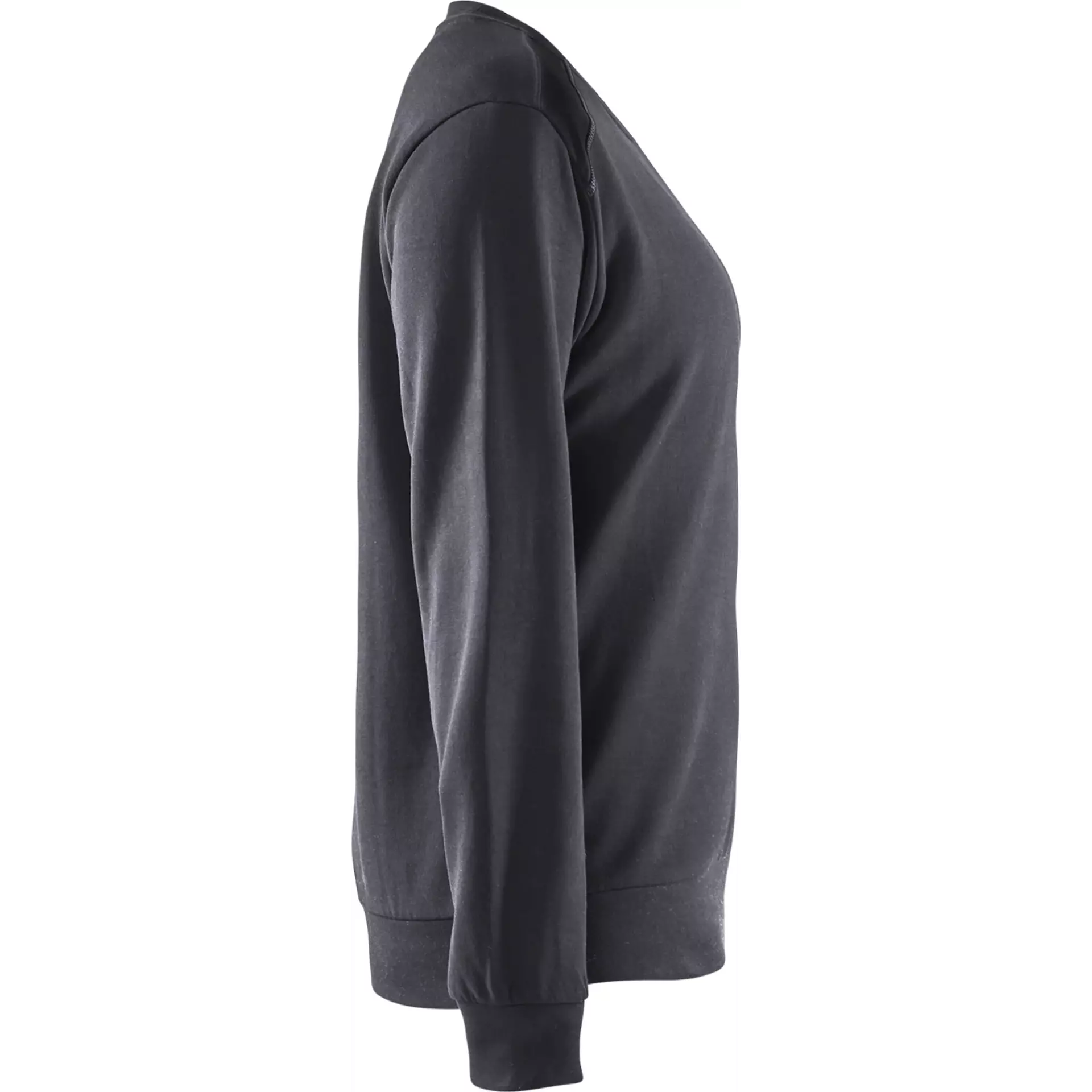 Blåkläder 340811589699, Ladies Sweatshirt, Medium Grey/Black, image 2