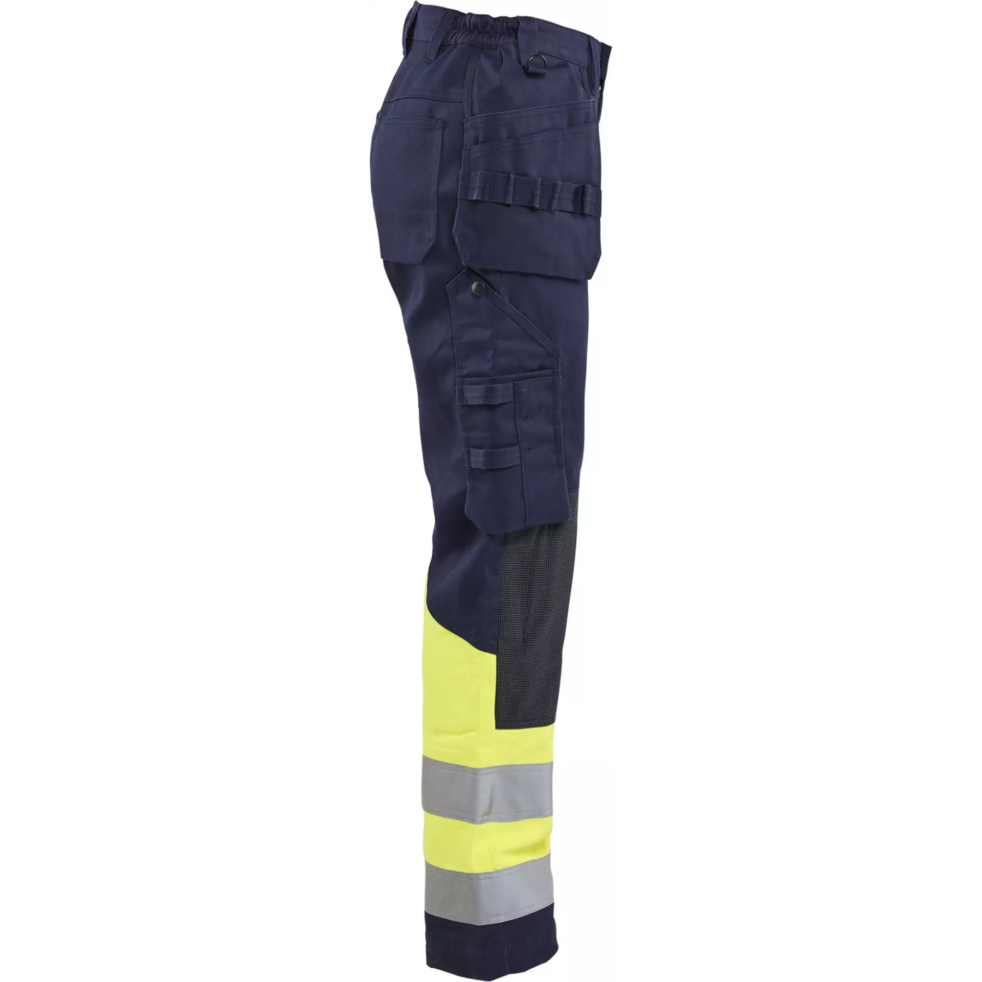 Blaklader 708115148933, Multi-Norm Ladies Work Trousers, Navy/Yellow, image 2