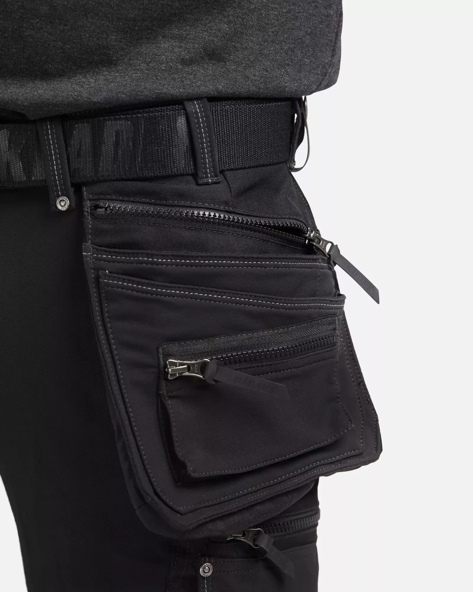 Blaklader 179716449900, 4-Way Stretch Craftsman Pirate Shorts, Black, image 6