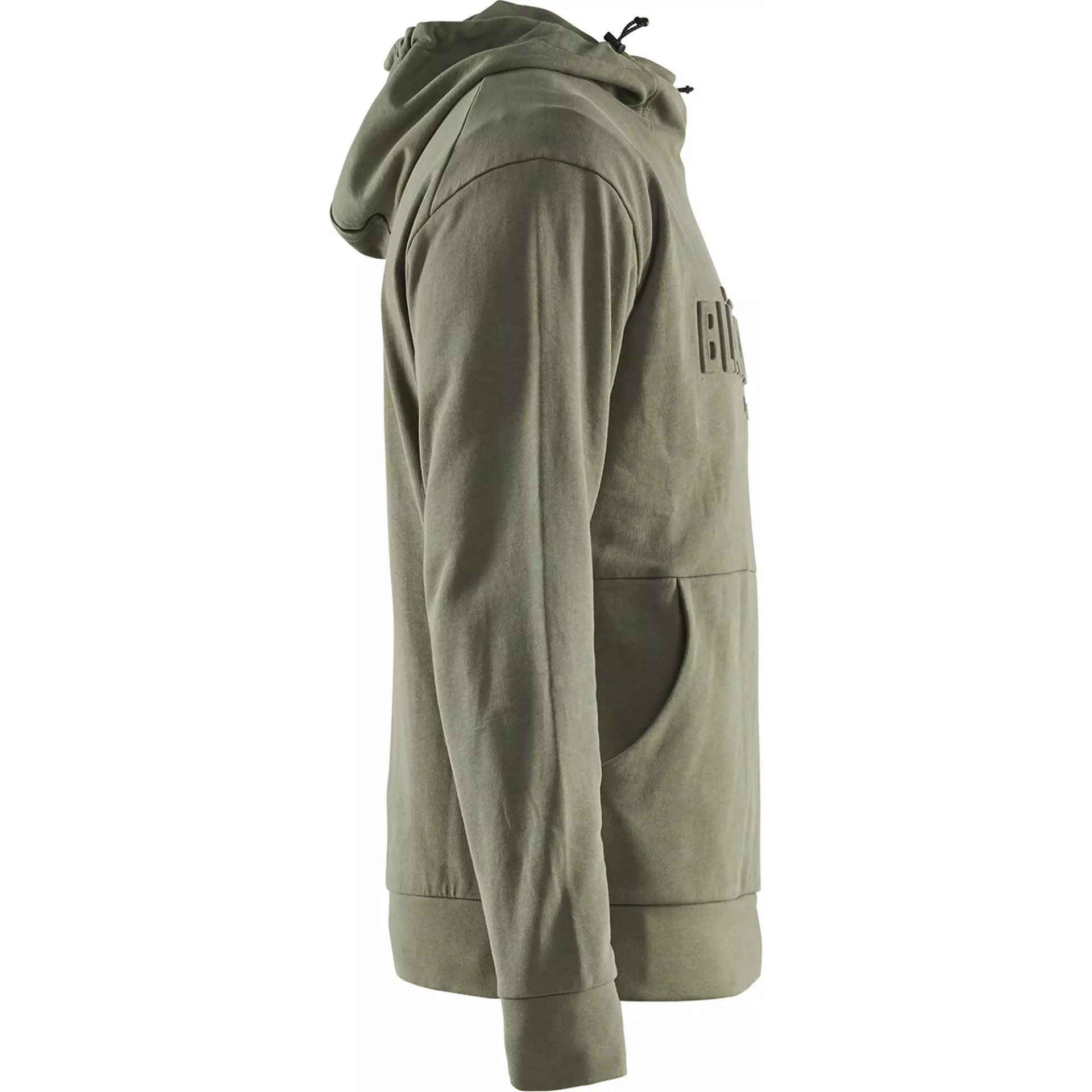 Blåkläder 353011584109, 3D Kapuzen Sweatshirt, Herbstgrün, image 2