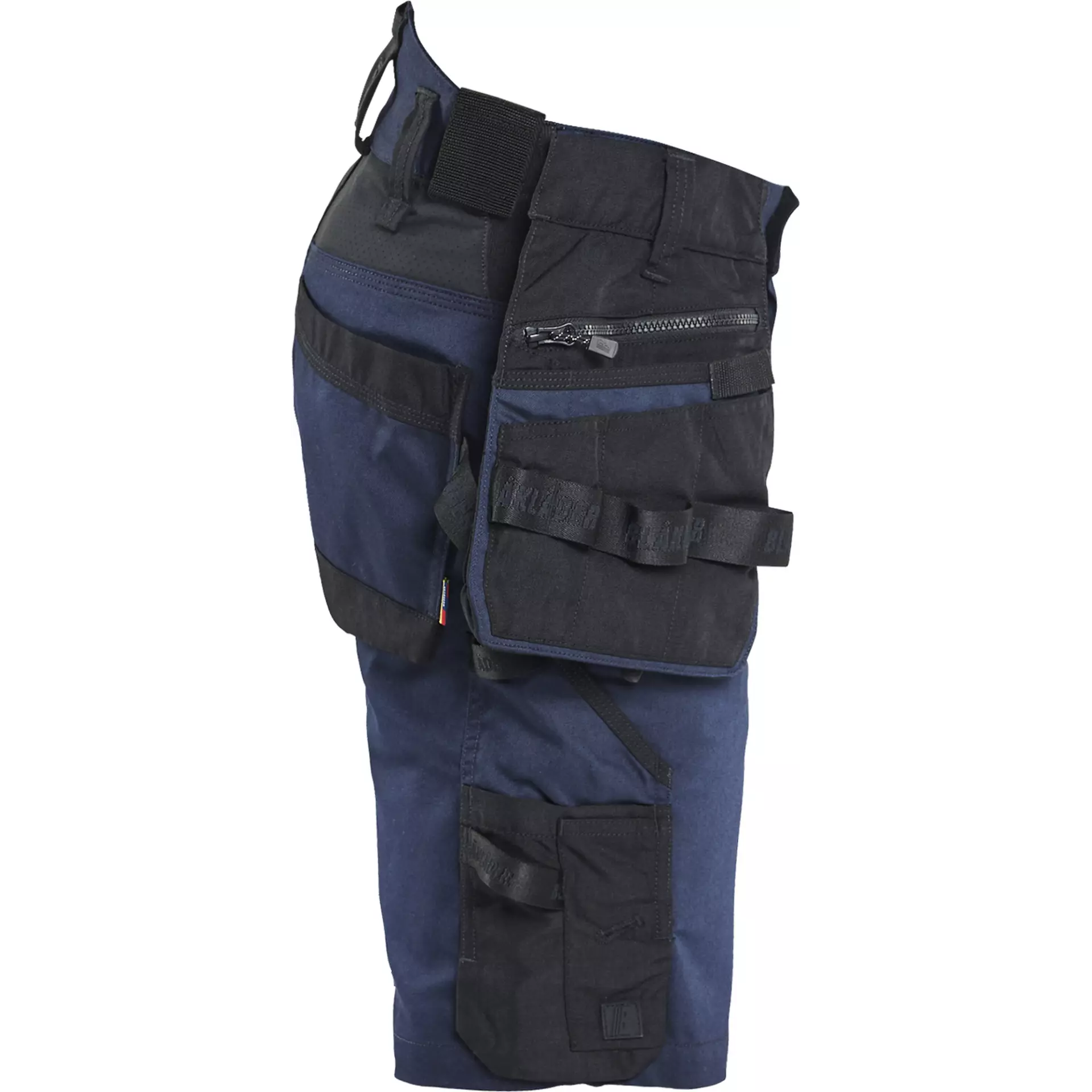 Blaklader 197211498699, STRIKER Stretch Craftsman Shorts, Dark Navy/Black, image 2