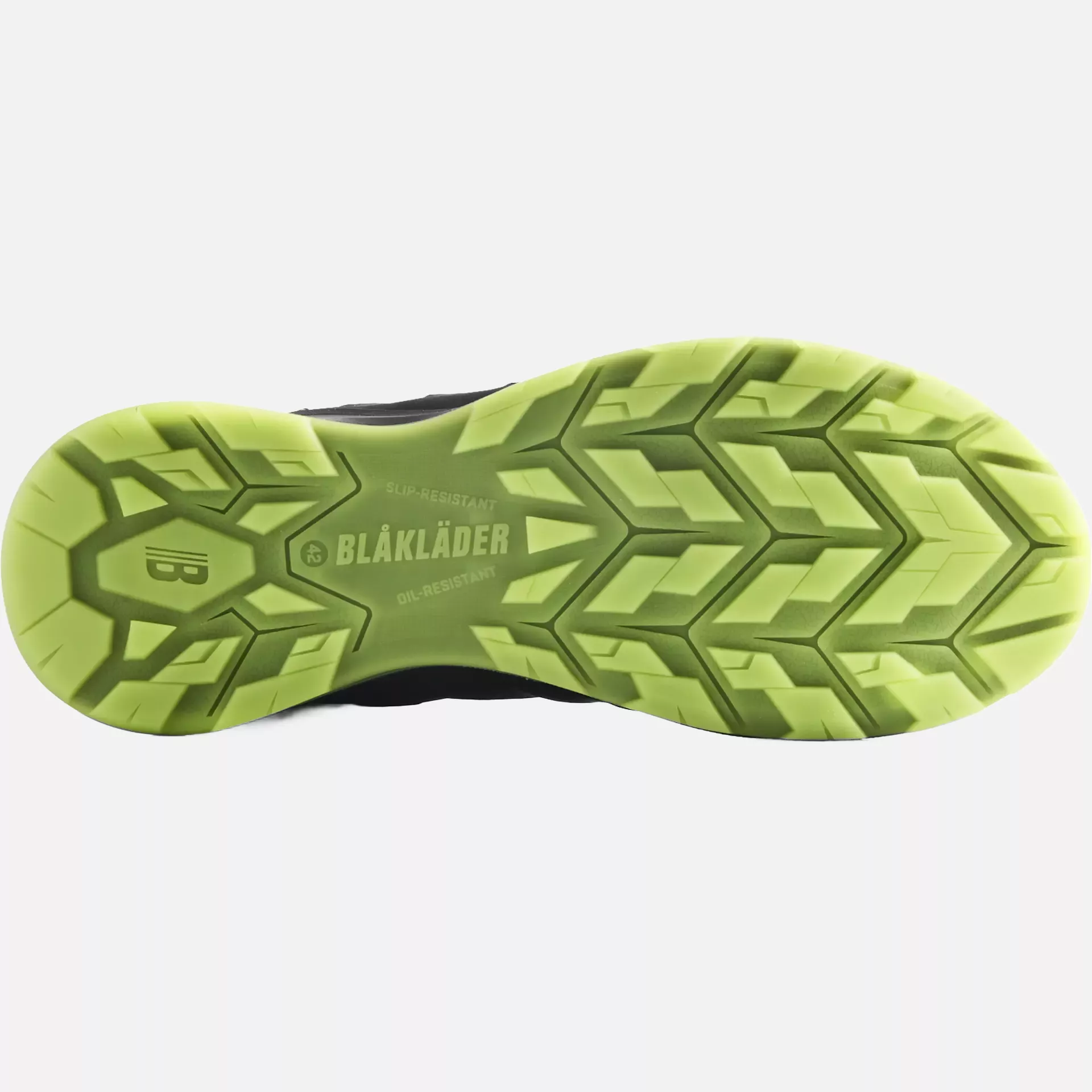 Blaklader 241300009943, SPRINTER Safety Shoe, Black/Lime Green, image 4