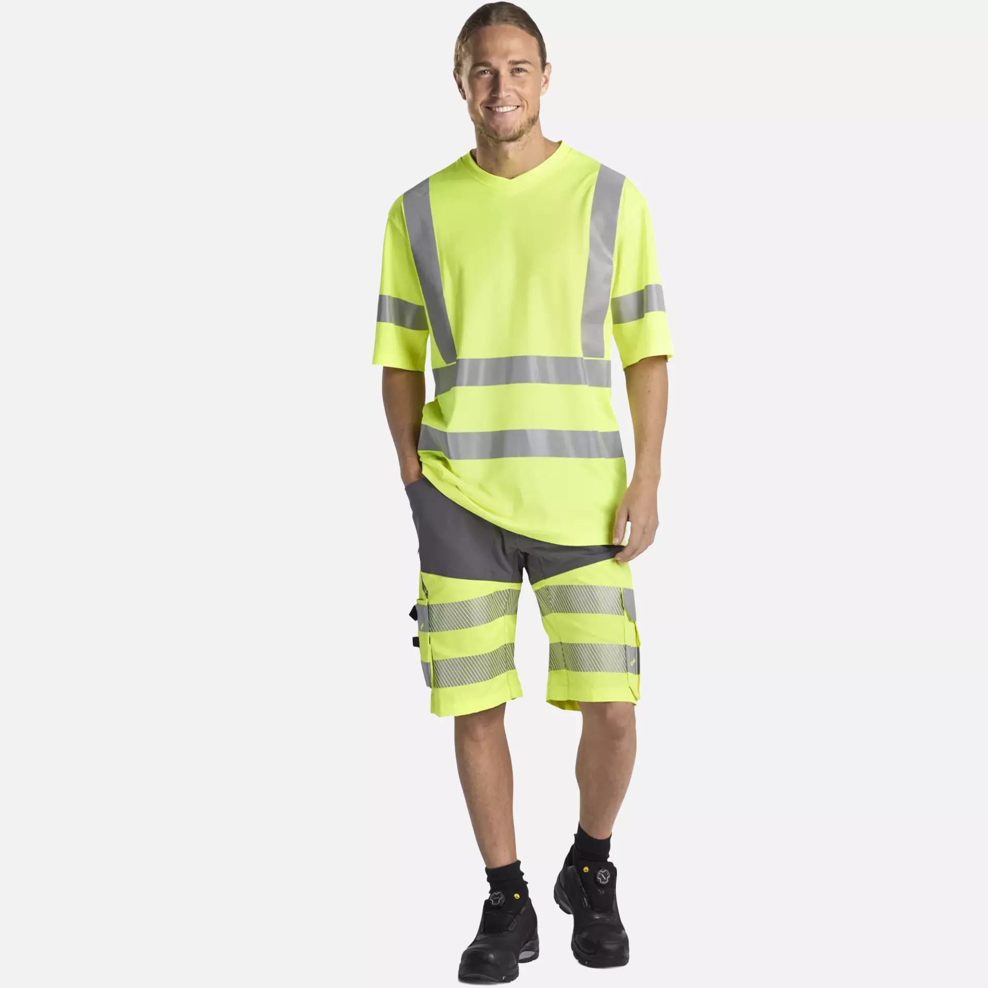 Blaklader 338010703300, High Vis UV Protection T-Shirt, Yellow, image 5
