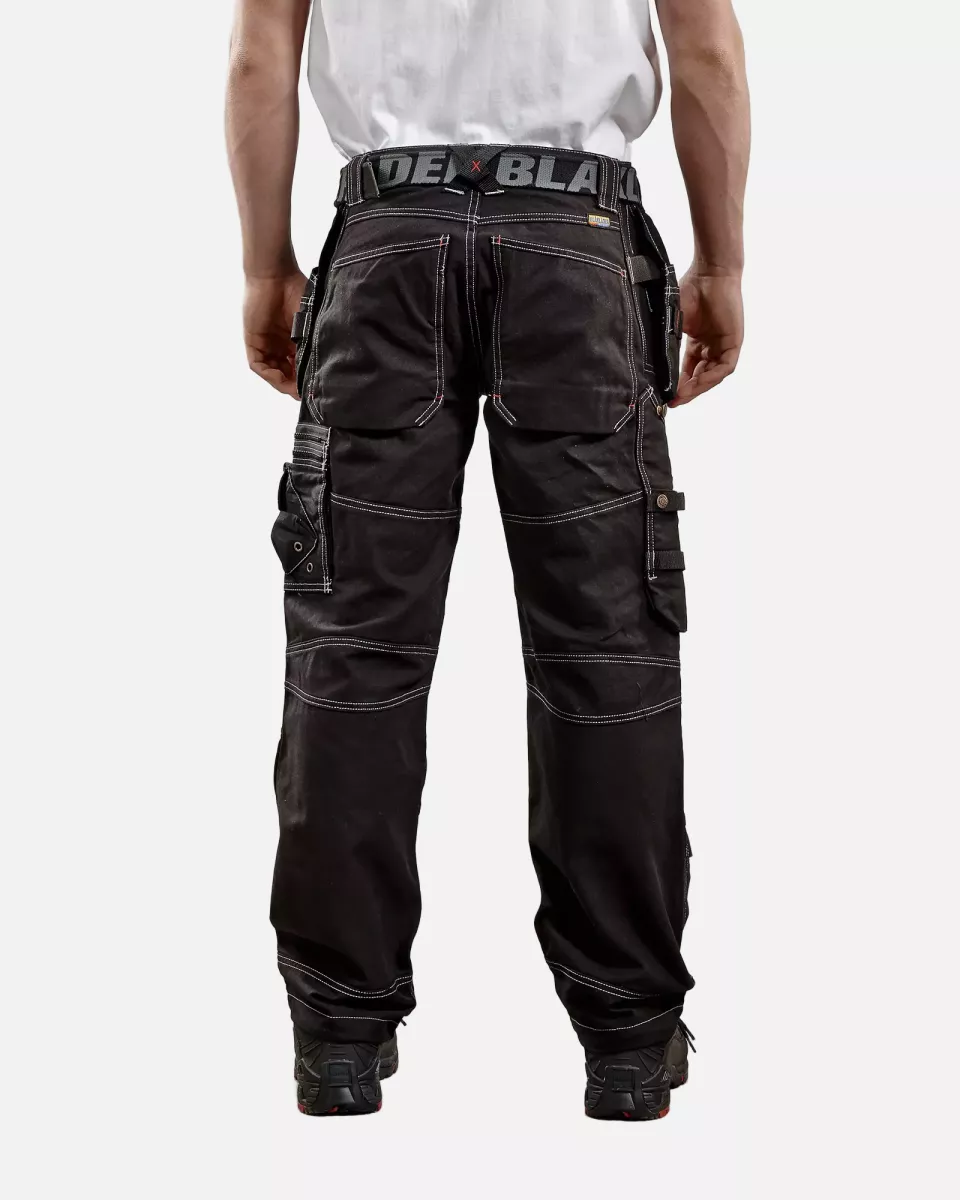 Blaklader 150013709900, Craftsman Work Trousers, Black, image 6, gallery thumbnail