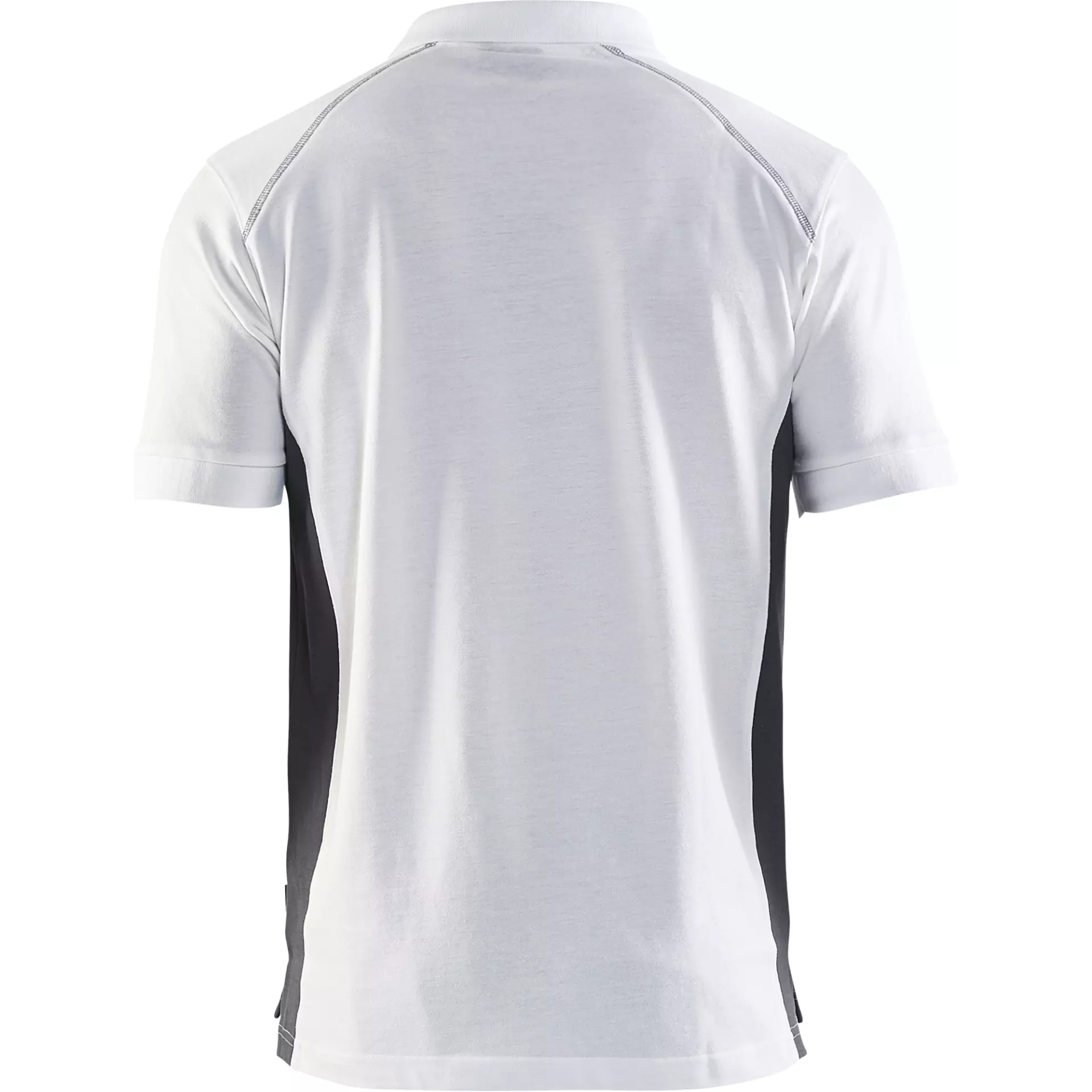 Blaklader 332410501098, Polo Shirt, White/Dark Grey, image 4