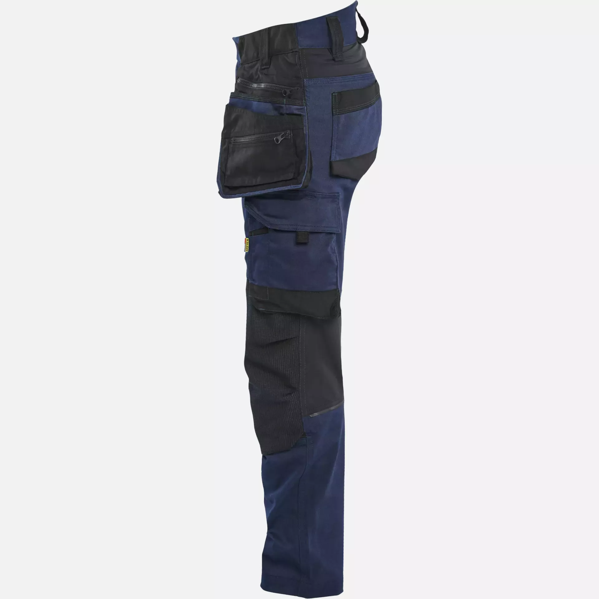 Blaklader 717011498699, STRIKER Ladies' Stretch Craftsman Work Trousers, Dark Navy Blue/Black, image 3