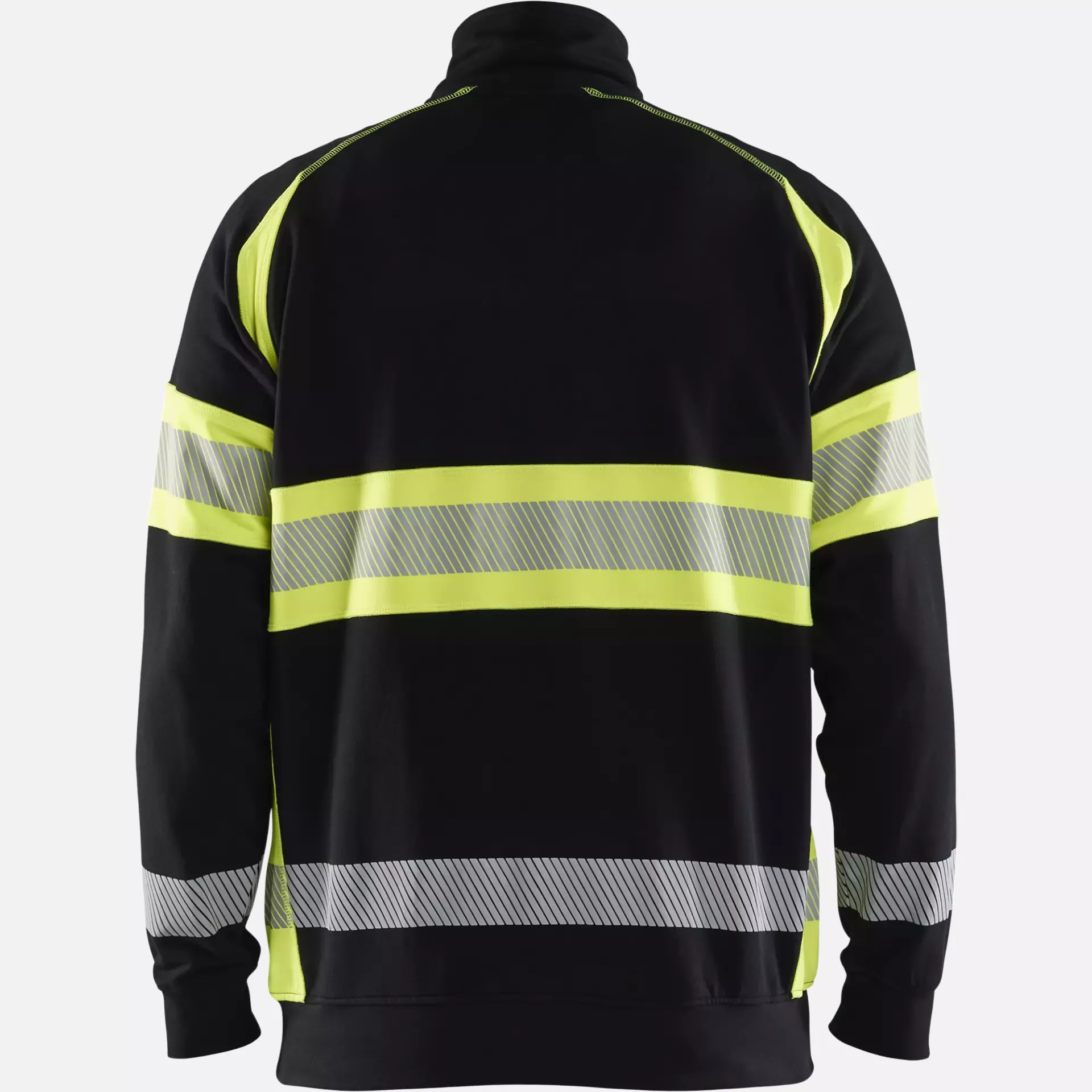 Blaklader 355311589933, High Vis Sweatshirt, Black/Yellow, image 4