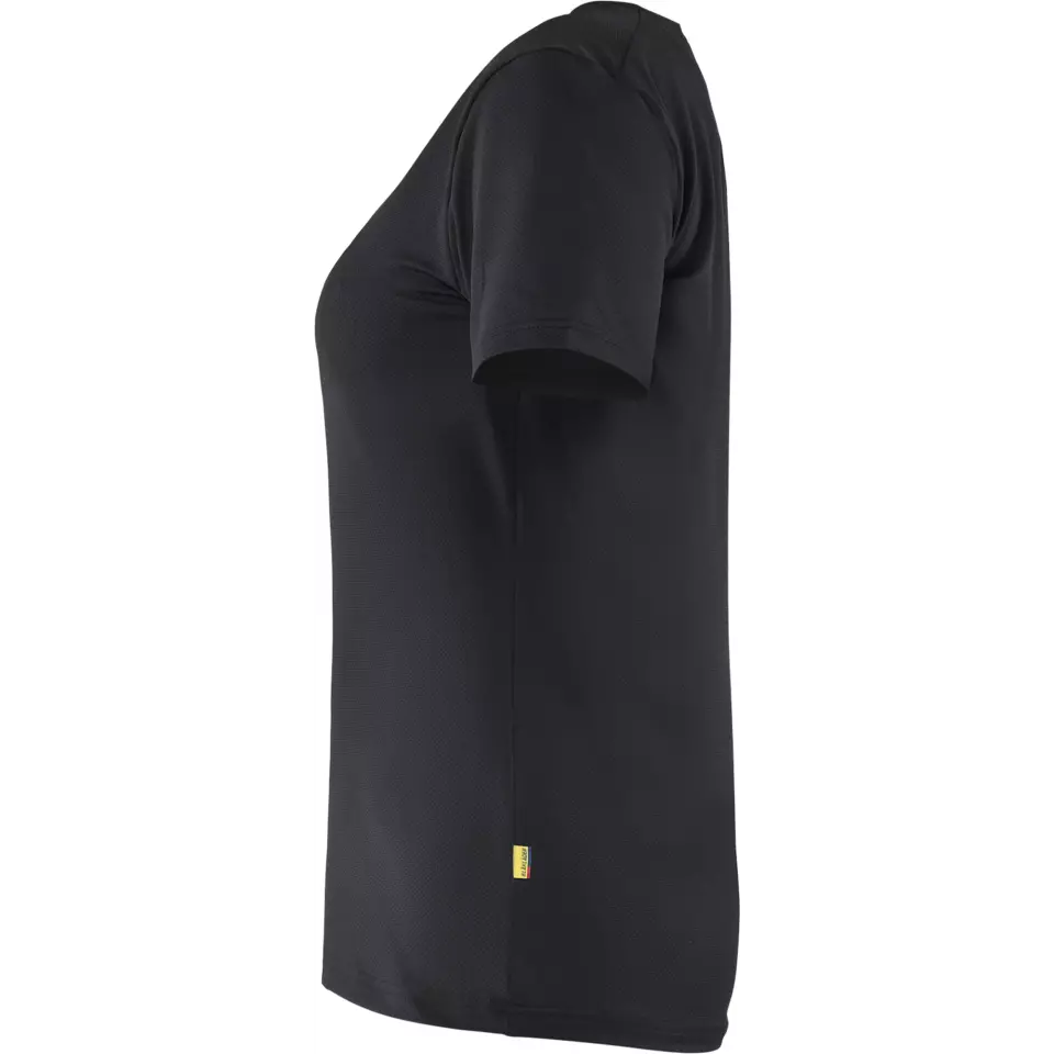 Blåkläder 342611269900, Ladies Functional UV Protection T-Shirt, Black, image 3, gallery thumbnail
