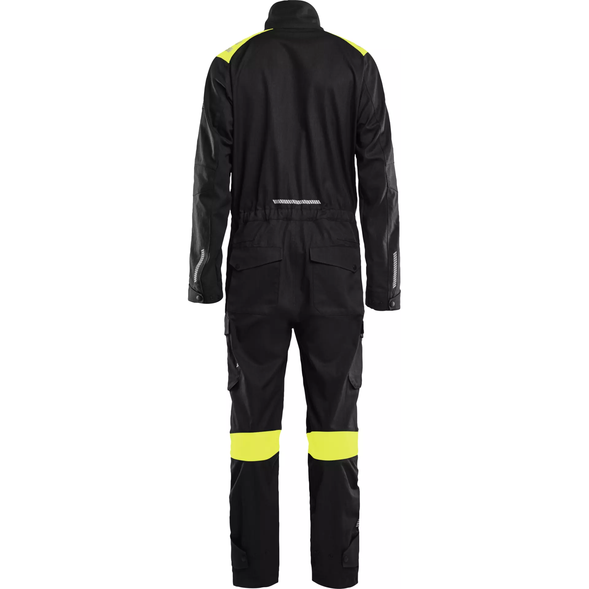 Blåkläder 607715129933, Overall, Schwarz/Gelb, image 4