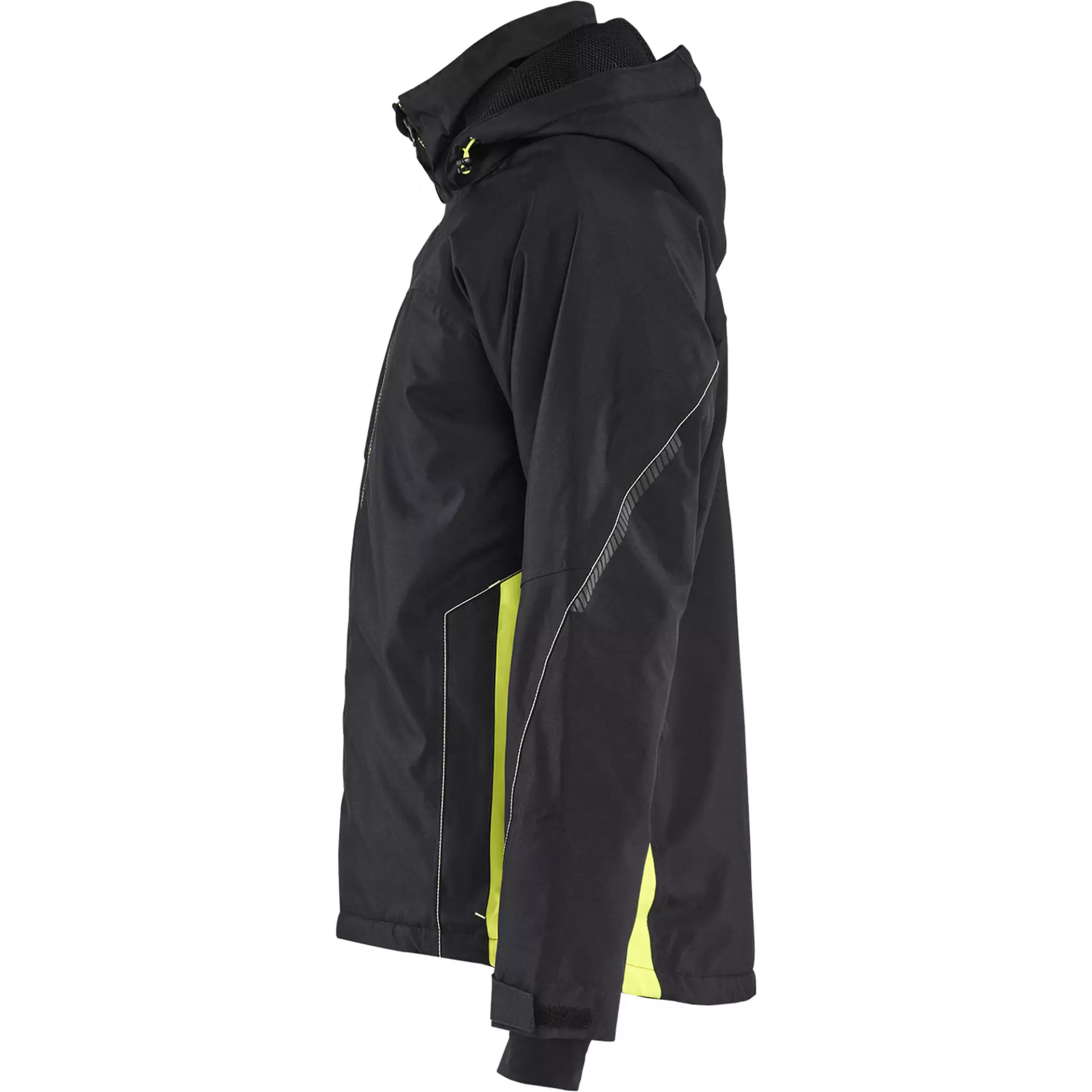 Blåkläder 489019779933, Lined Lightweight Winter Jacket, Black/Yellow, image 3