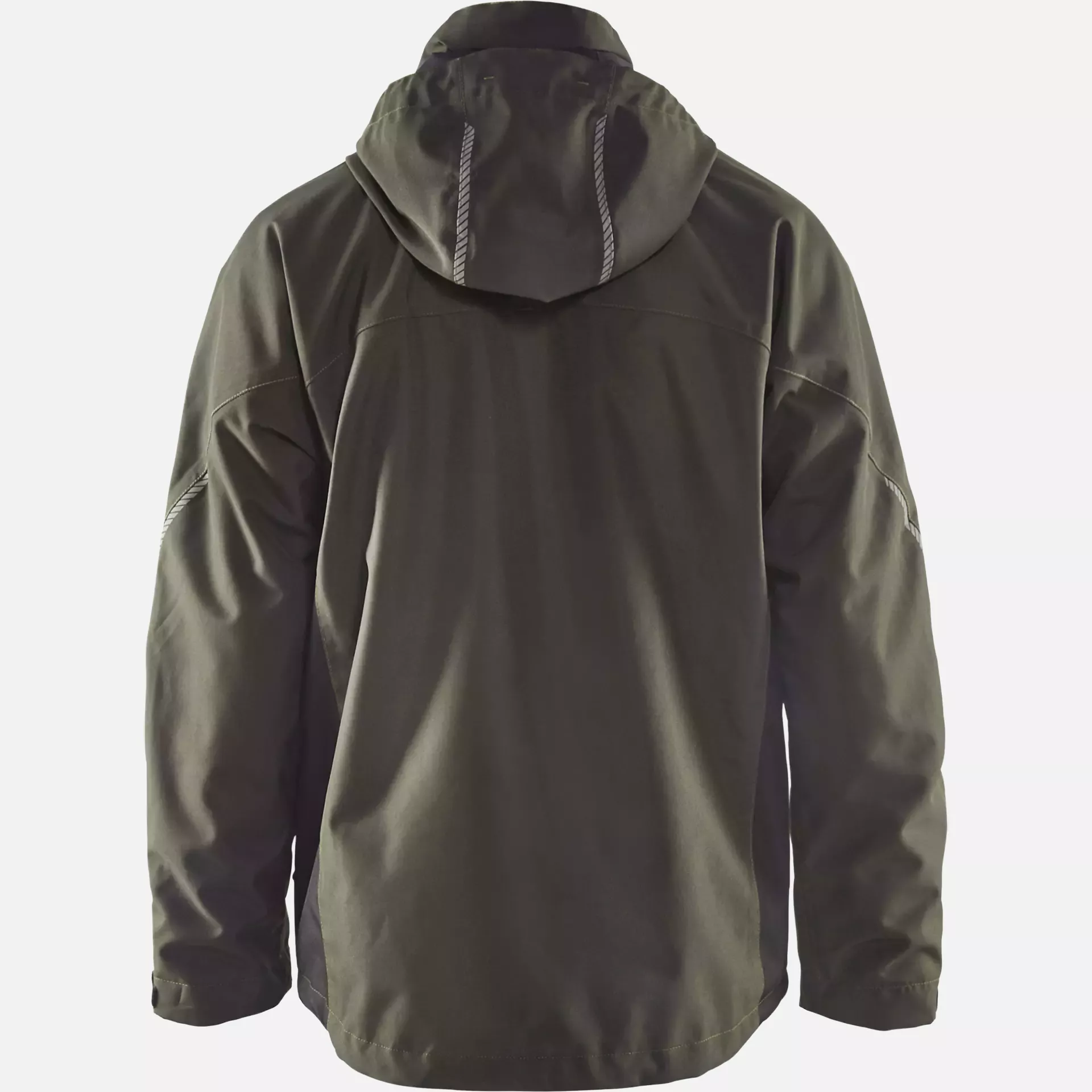 Blaklader 489019774599, Lined Lightweight Winter Jacket, Dark Olive Green/Black, image 4