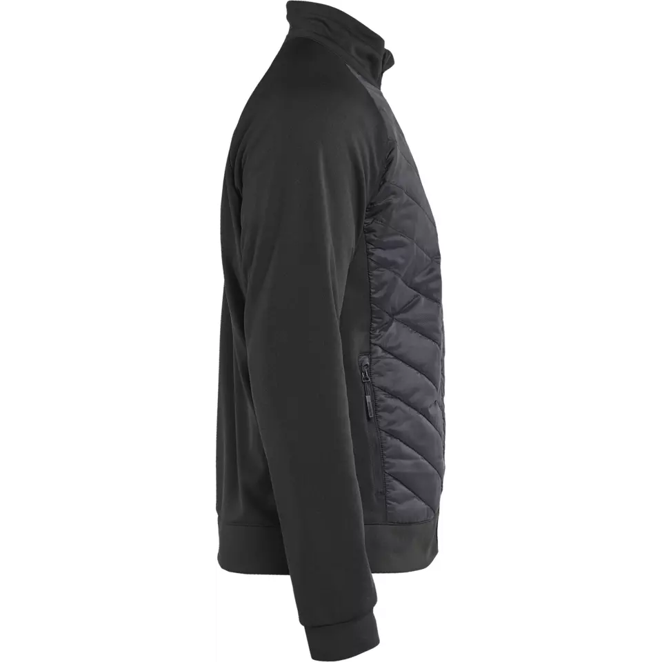 Blåkläder 341825269998, Hybrid Sweater, Black/Dark Grey, image 2, gallery thumbnail