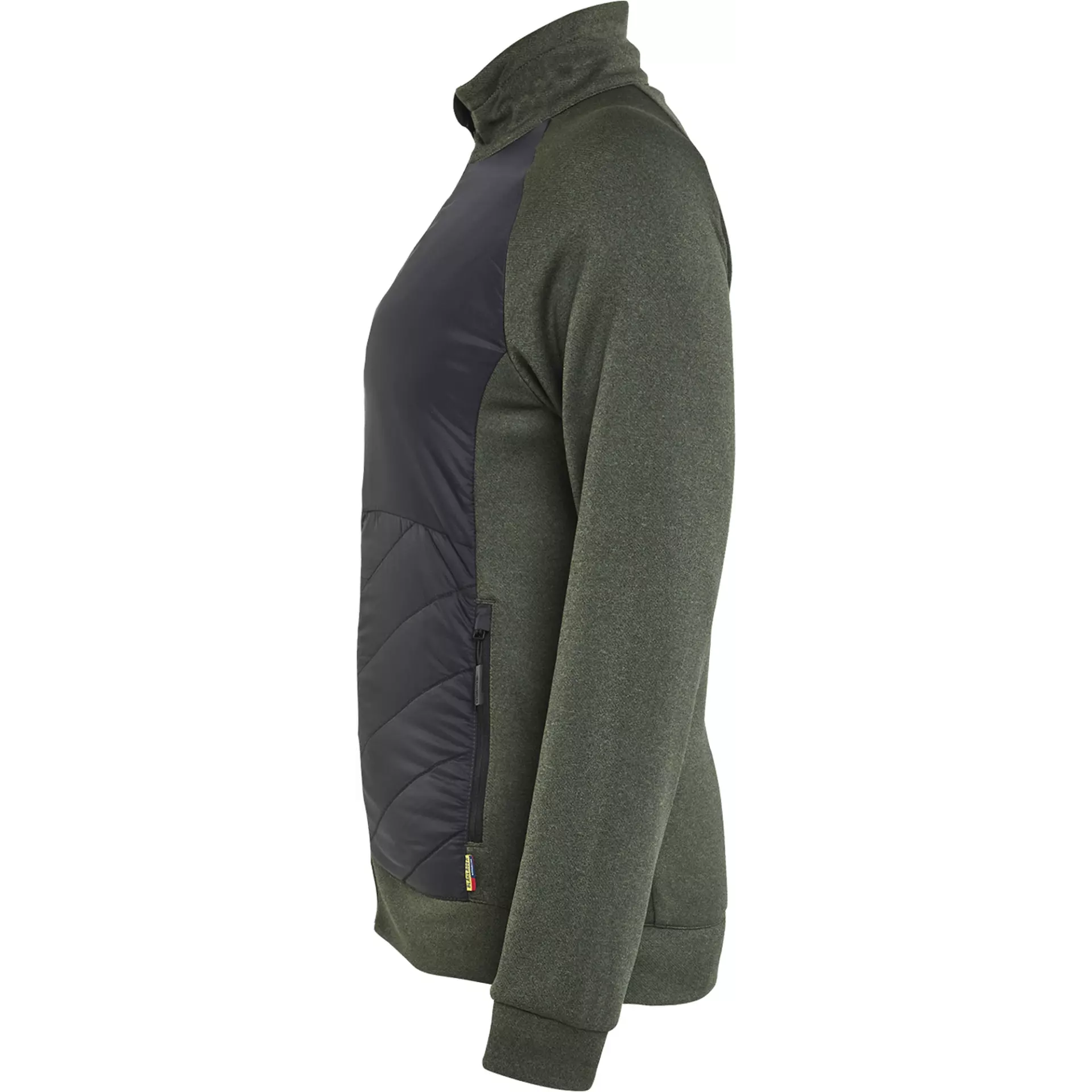 Blåkläder 341925334199, Ladies Hybrid Sweatshirt, Autumn Green/Black, image 3