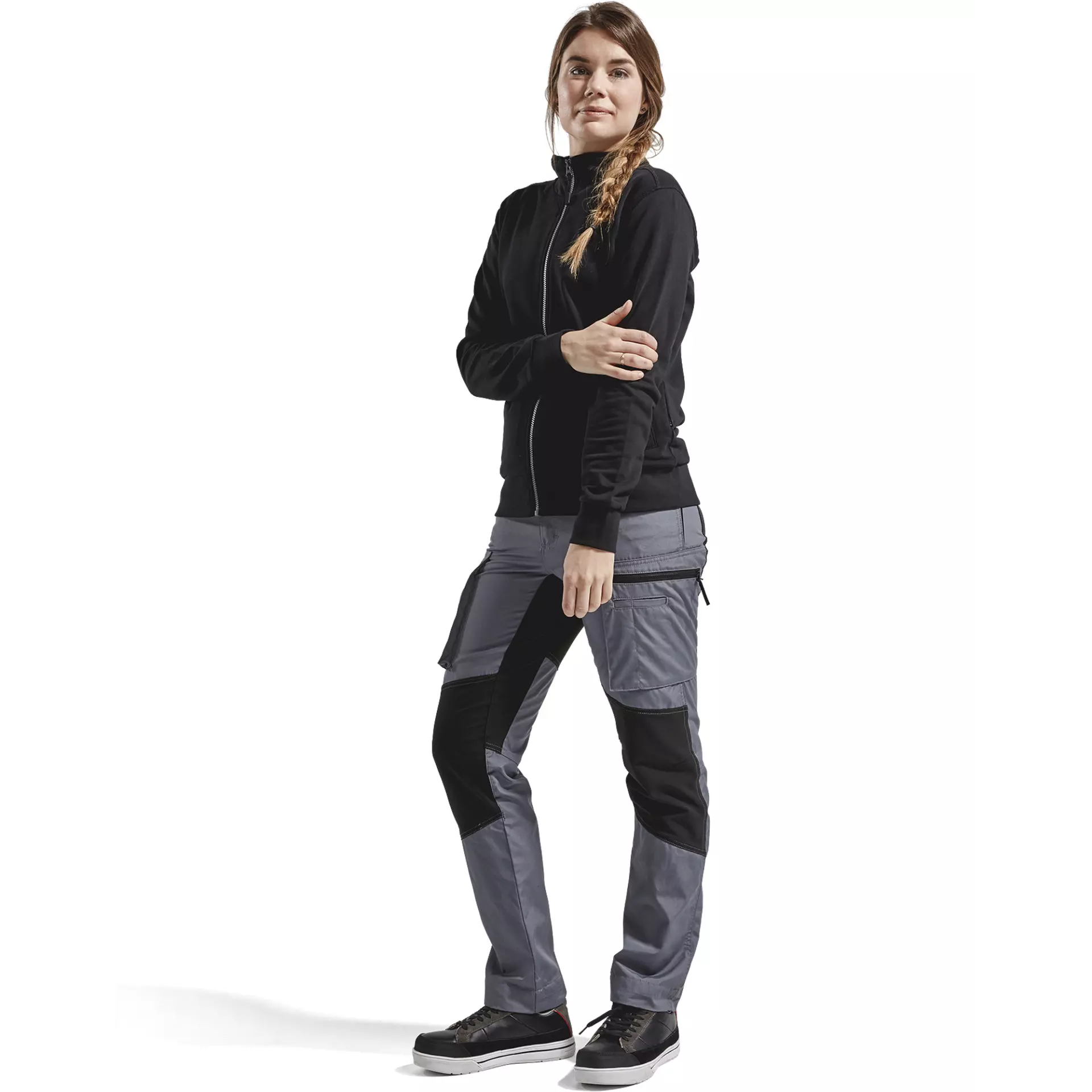Blåkläder 715918459499, Damen Stretch Arbeitshose, Grau/Schwarz, image 5