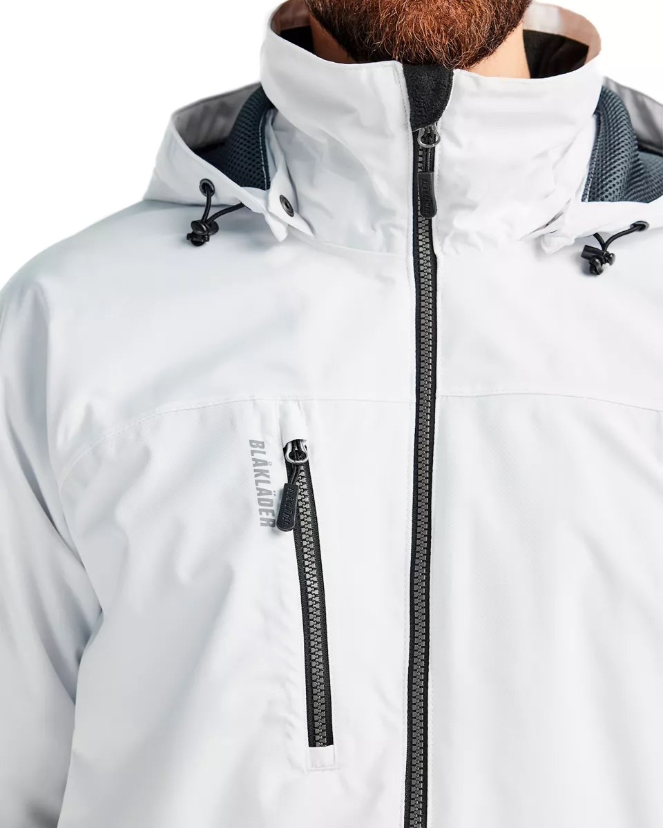 Blaklader 489019771098, Lined Lightweight Winter Jacket, White/Dark Grey, image 10, gallery thumbnail
