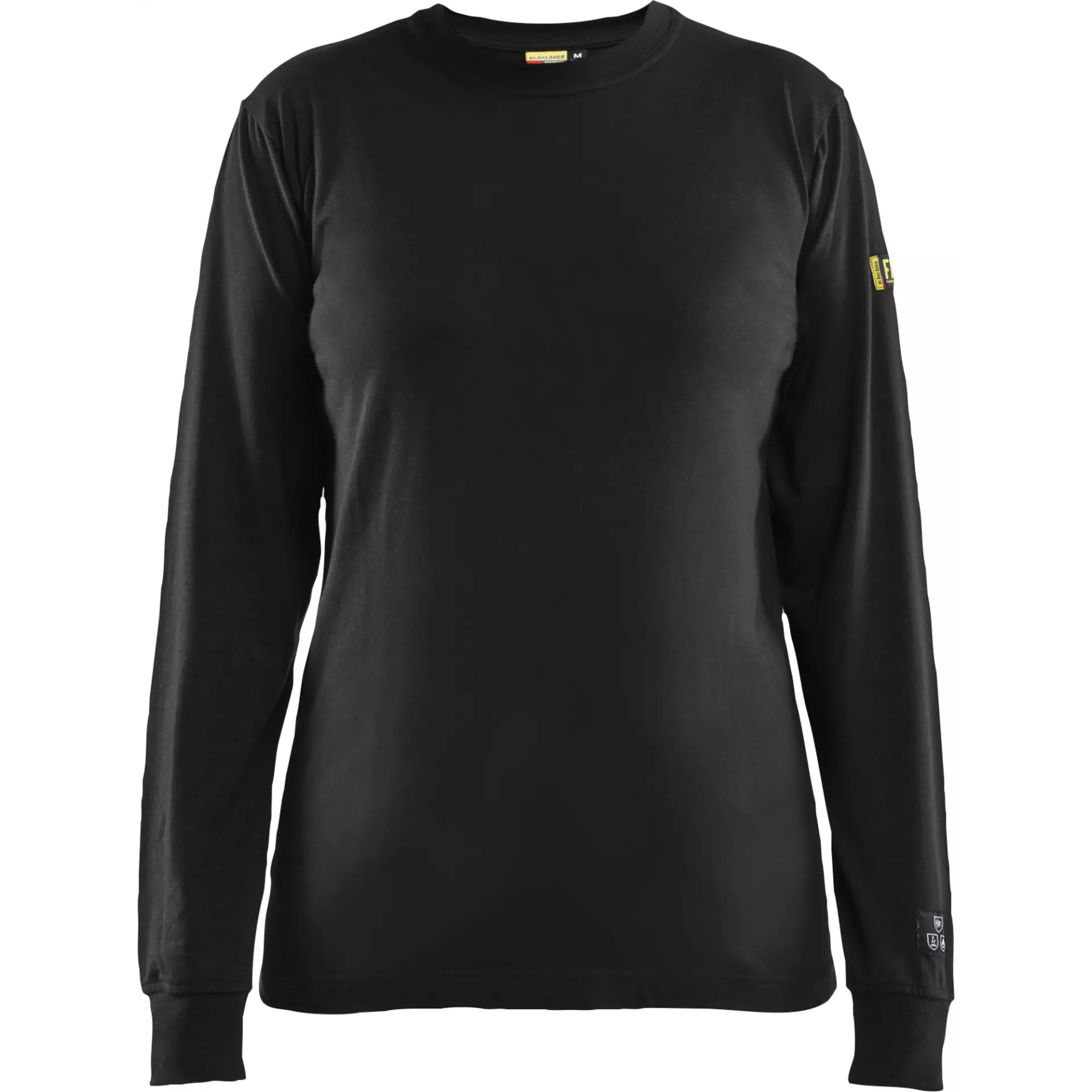 Blaklader 346717379900, Ladies Flame Resistant Long Sleeve Shirt, Black