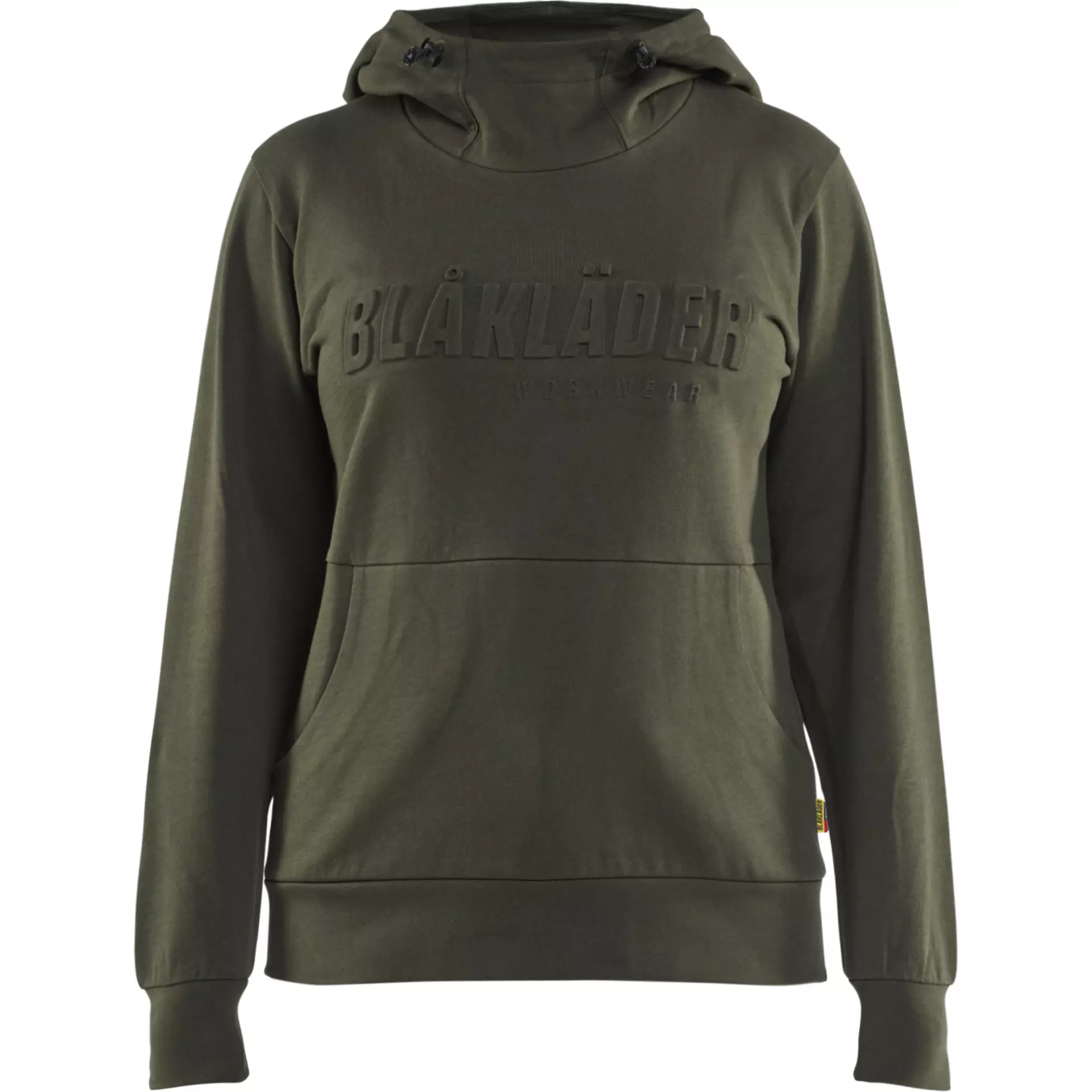 Blaklader 356011584209, 3D Ladies Hooded Sweatshirt, Forest Green