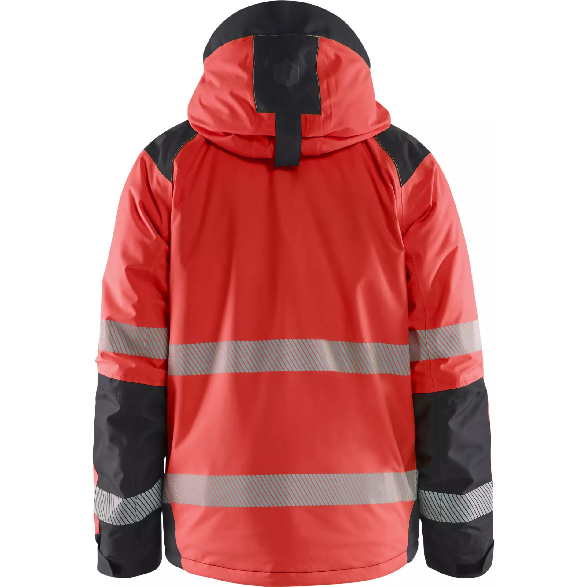 Blaklader 445519875599, High Vis Winter Jacket, Red/Black, image 4