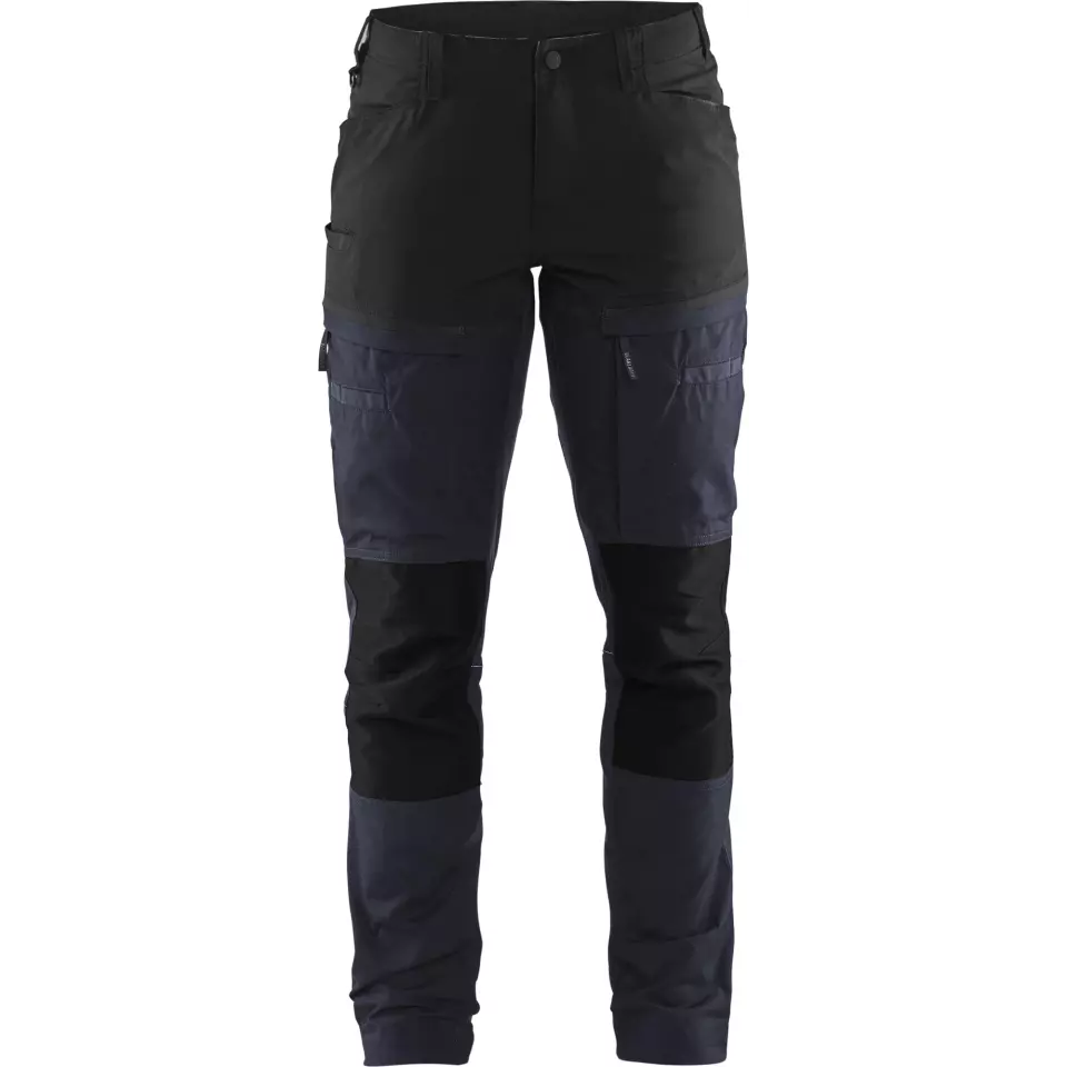 Blaklader 716618458699, Ladies Stretch Service Trousers, Dark Navy/Black