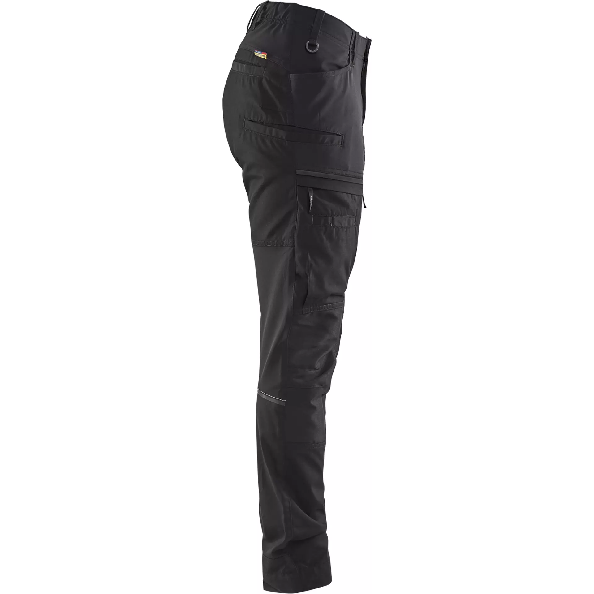 Blaklader 716618459998, Damen Stretch Servicehose, Schwarz/Dunkelgrau, image 2