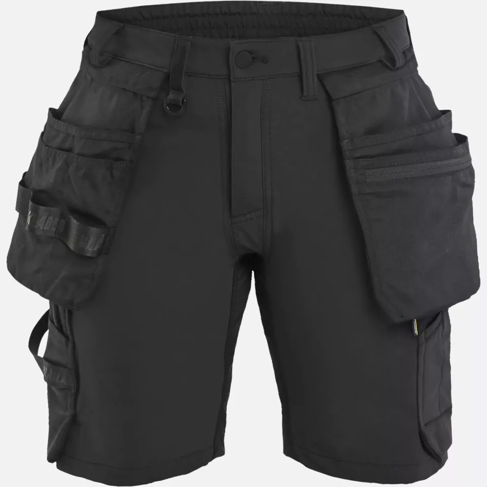 Blaklader 712416459900, Damen 4-Wege Stretch Handwerkershorts, Schwarz, image 1, gallery thumbnail