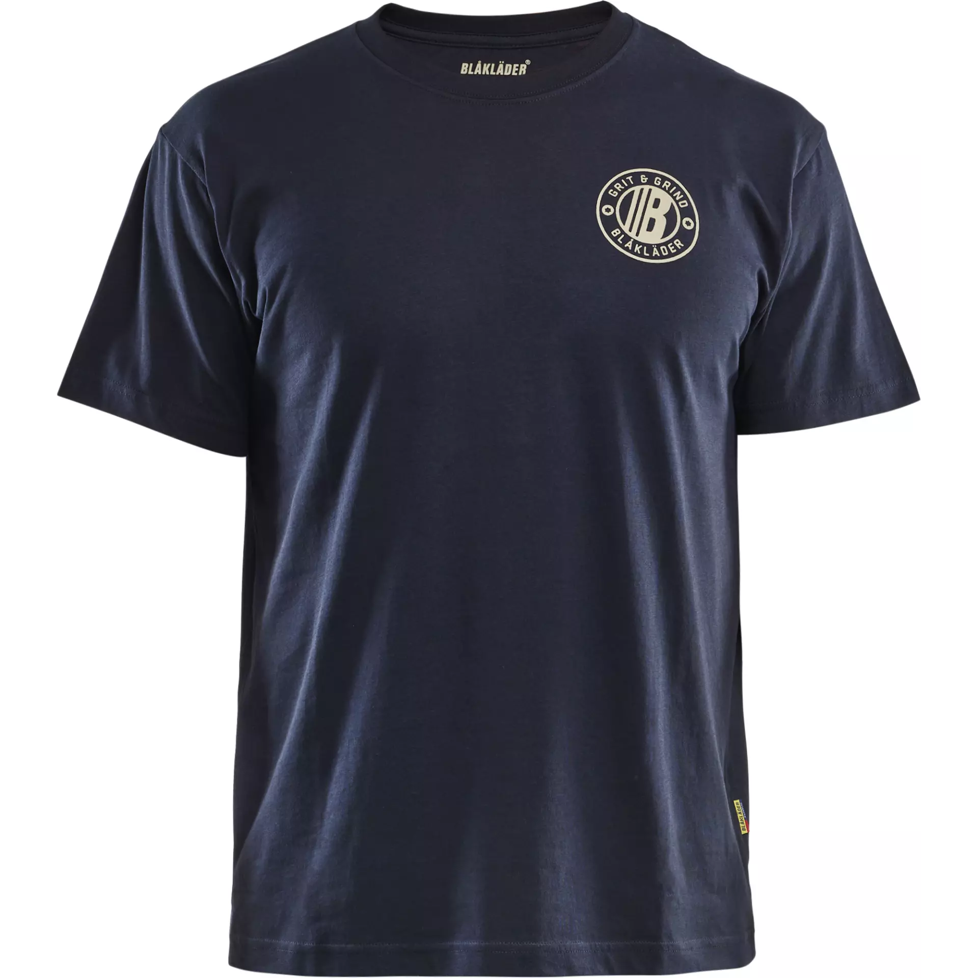 Blaklader 942010428600, Grit Flag T-Shirt, Dark Navy