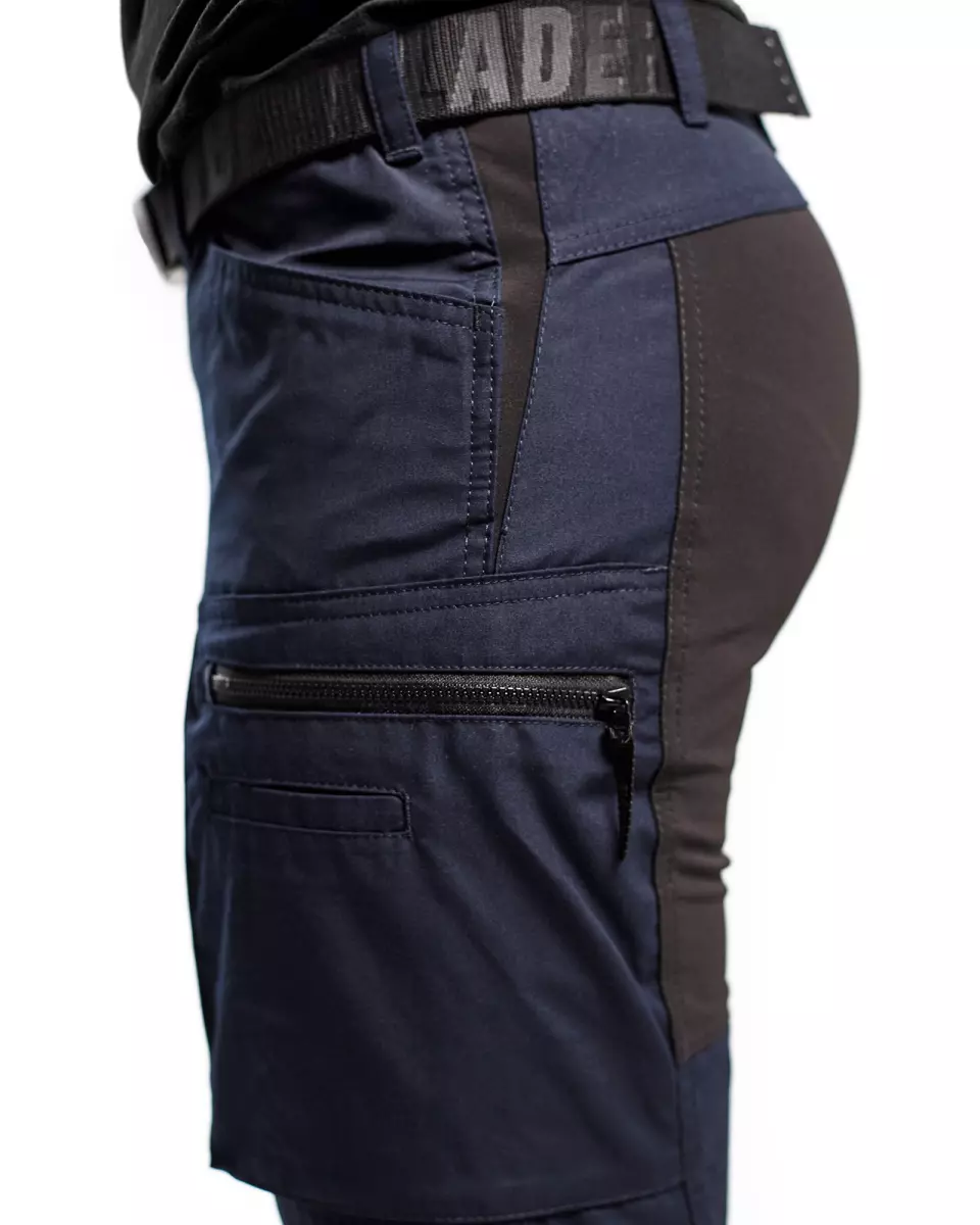 Blaklader 715918458699, Ladies Stretch Work Trousers, Dark Navy/Black, image 6, gallery thumbnail