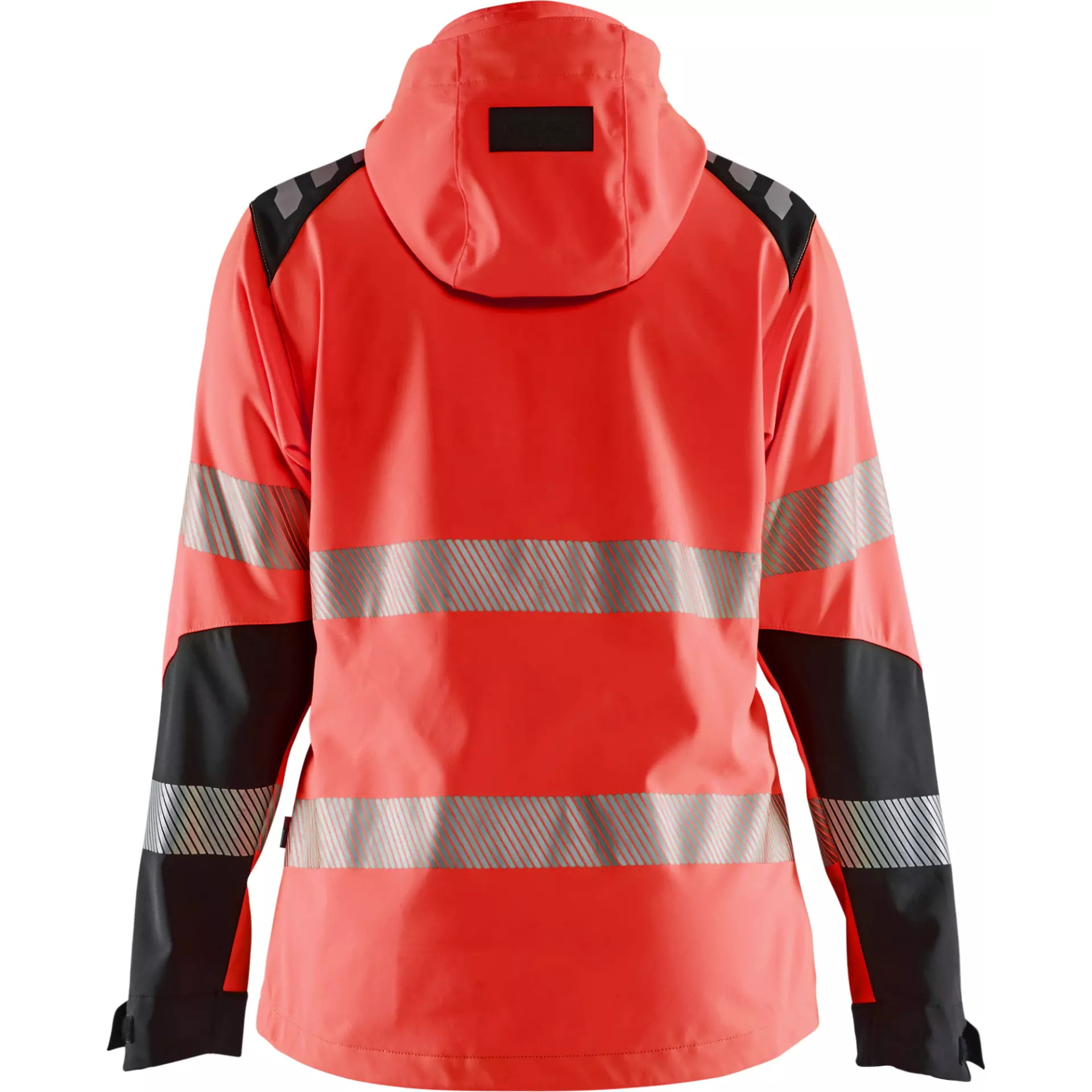 Blaklader 479125135599, High Vis Damen Softshell Jacke, Rot/Schwarz, image 4