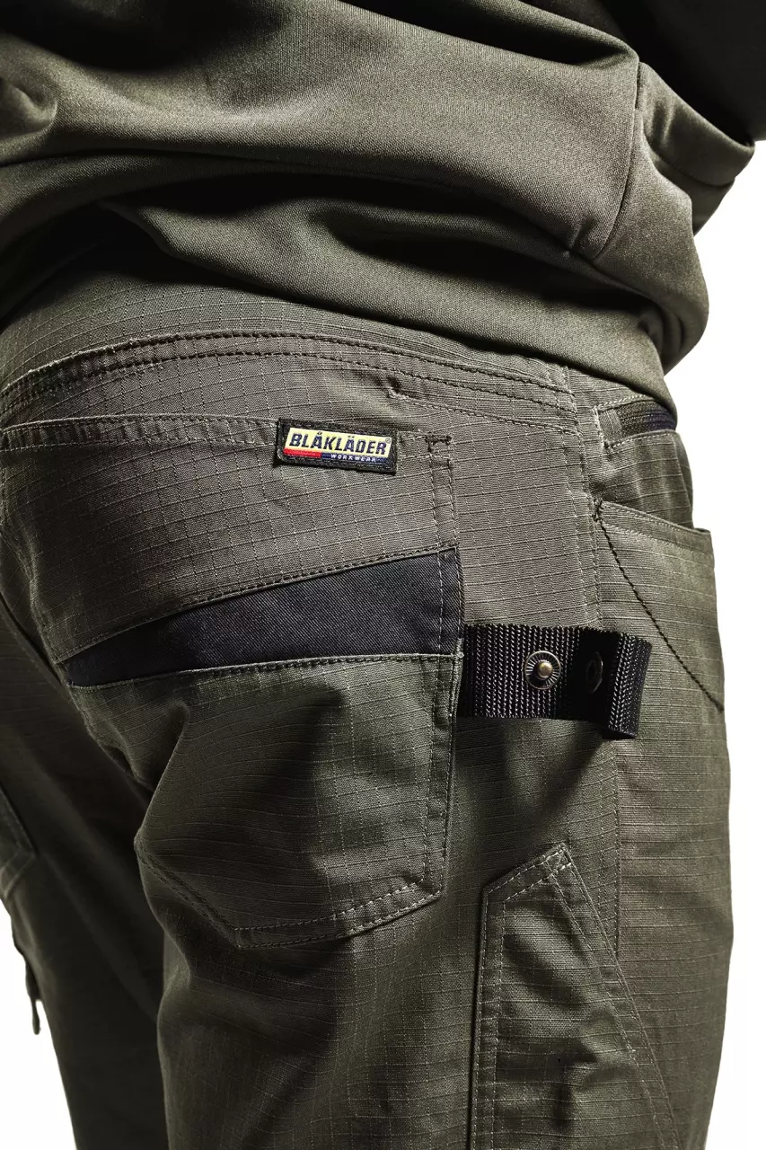 Blåkläder 149513304599, Stretch Arbeitshose, Dunkel Olivgrün/Schwarz, image 8, gallery thumbnail