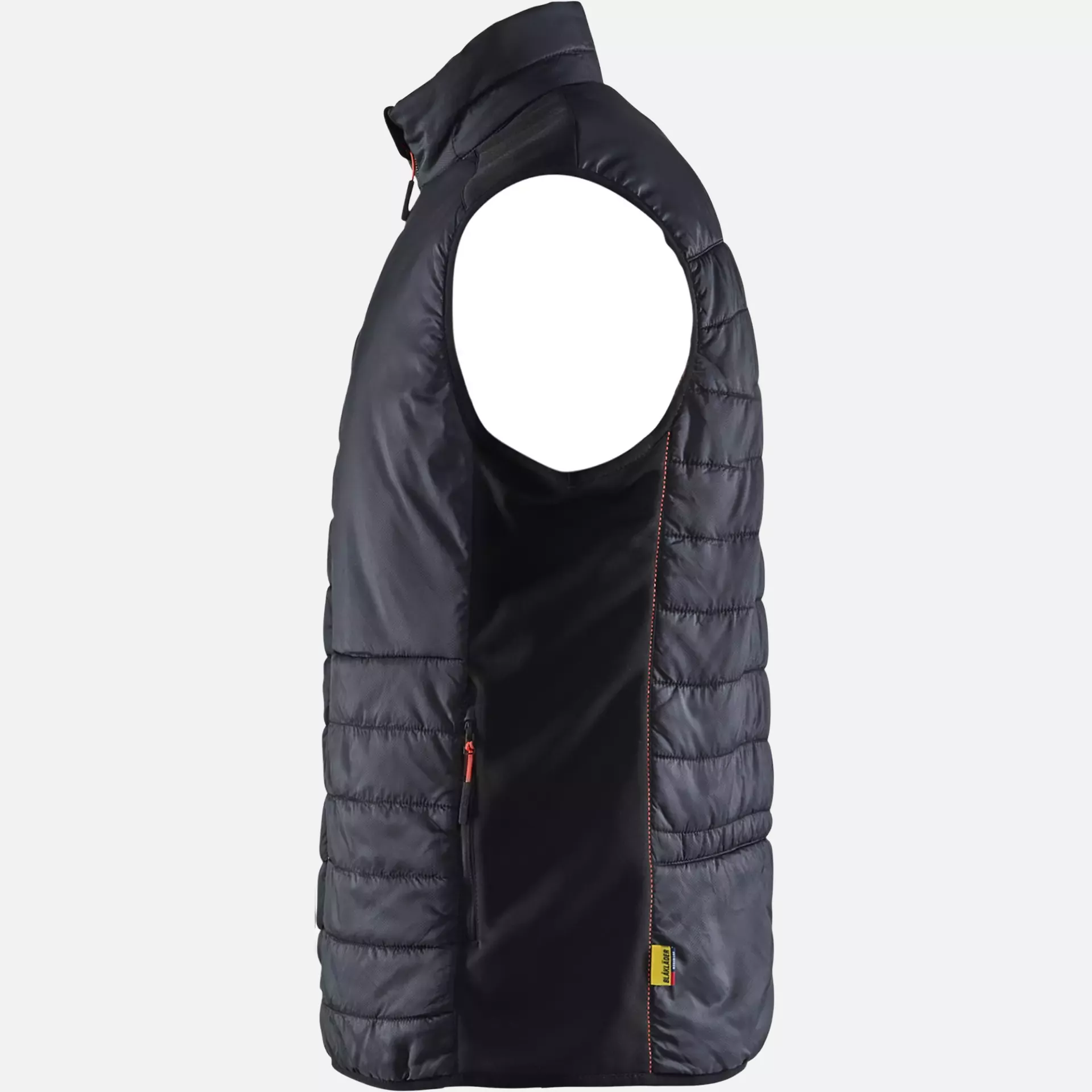 Blaklader 386320309956, Warm Lined Vest, Black/Red, image 3