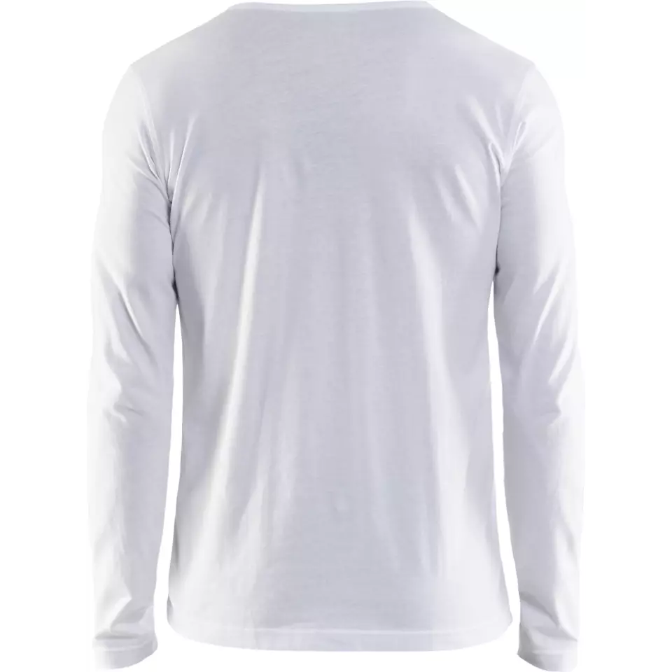 Blaklader 350010421000, Long Sleeve T-Shirt, White, image 4, gallery thumbnail