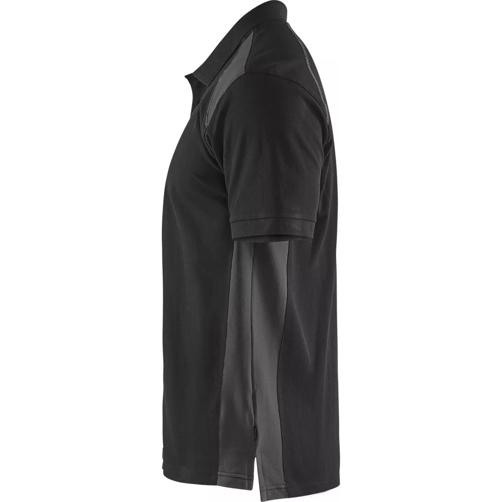 Blaklader 332410509998, Polo Shirt, Black/Dark Grey, image 3