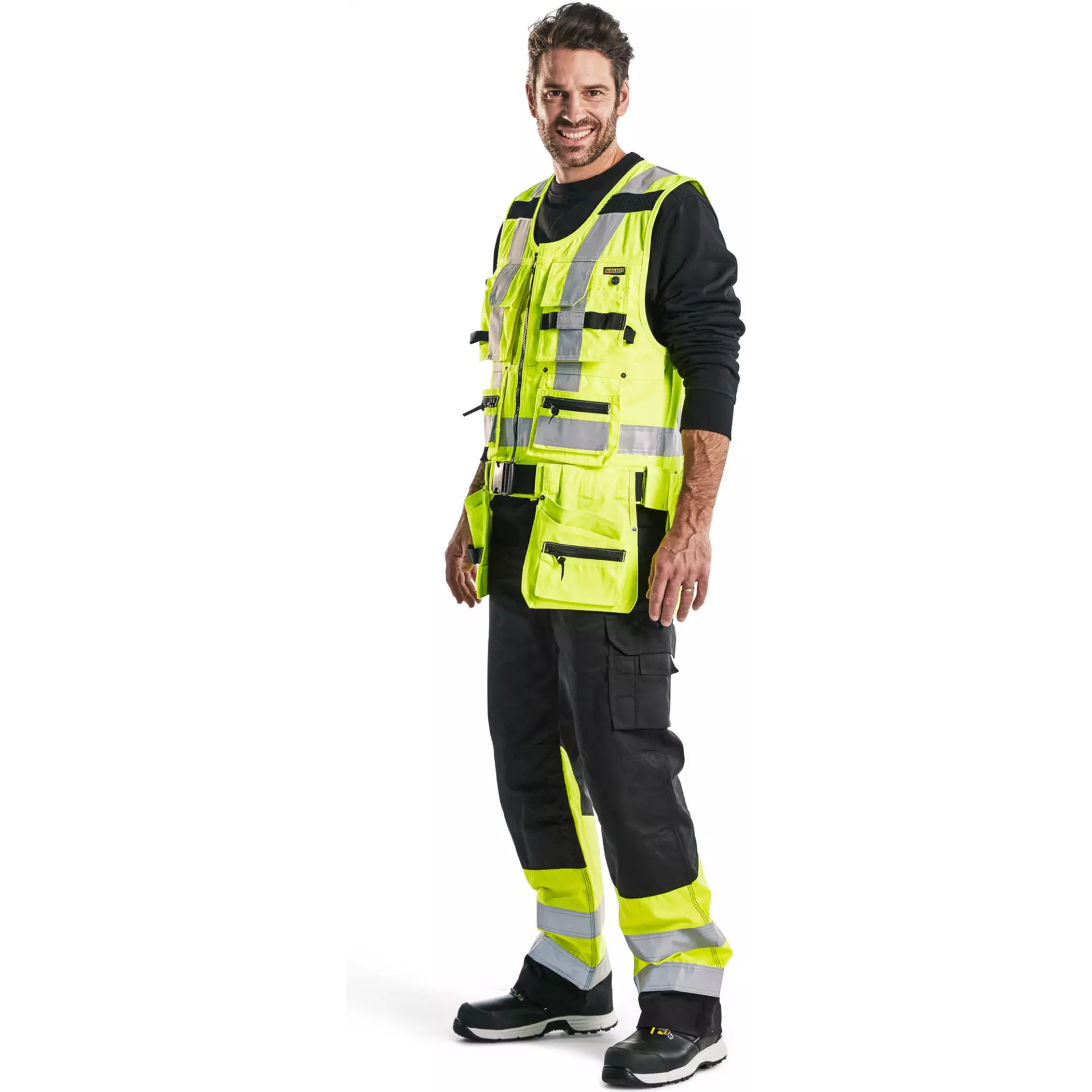 Blåkläder 303218043300, High Vis Tool Vest, Yellow, image 5