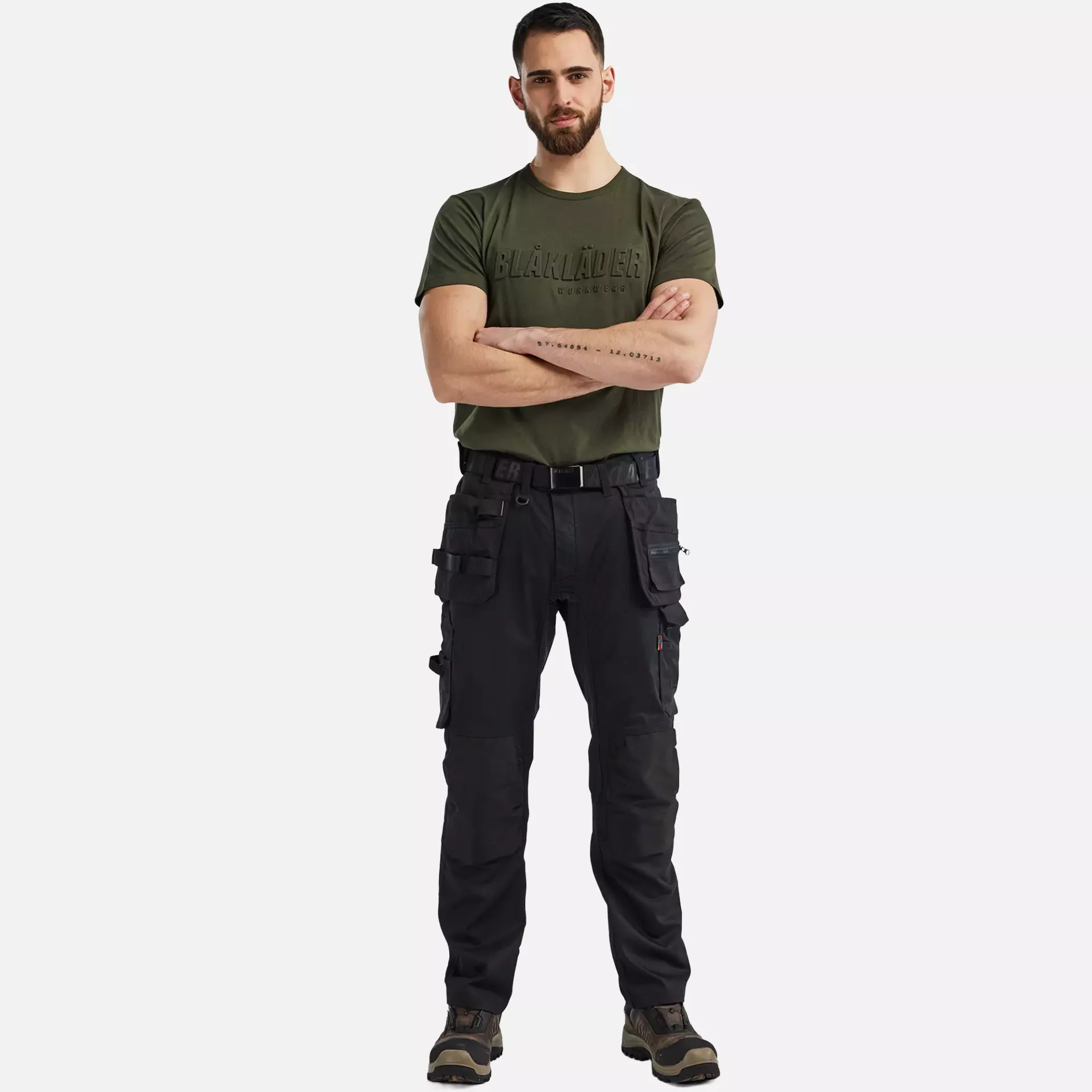 Blaklader 353110424209, 3D T-Shirt, Waldgrün, image 5