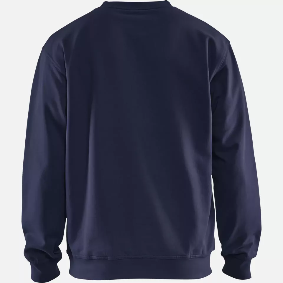 Blaklader 334011588900, Sweatshirt, Navy, image 4, gallery thumbnail
