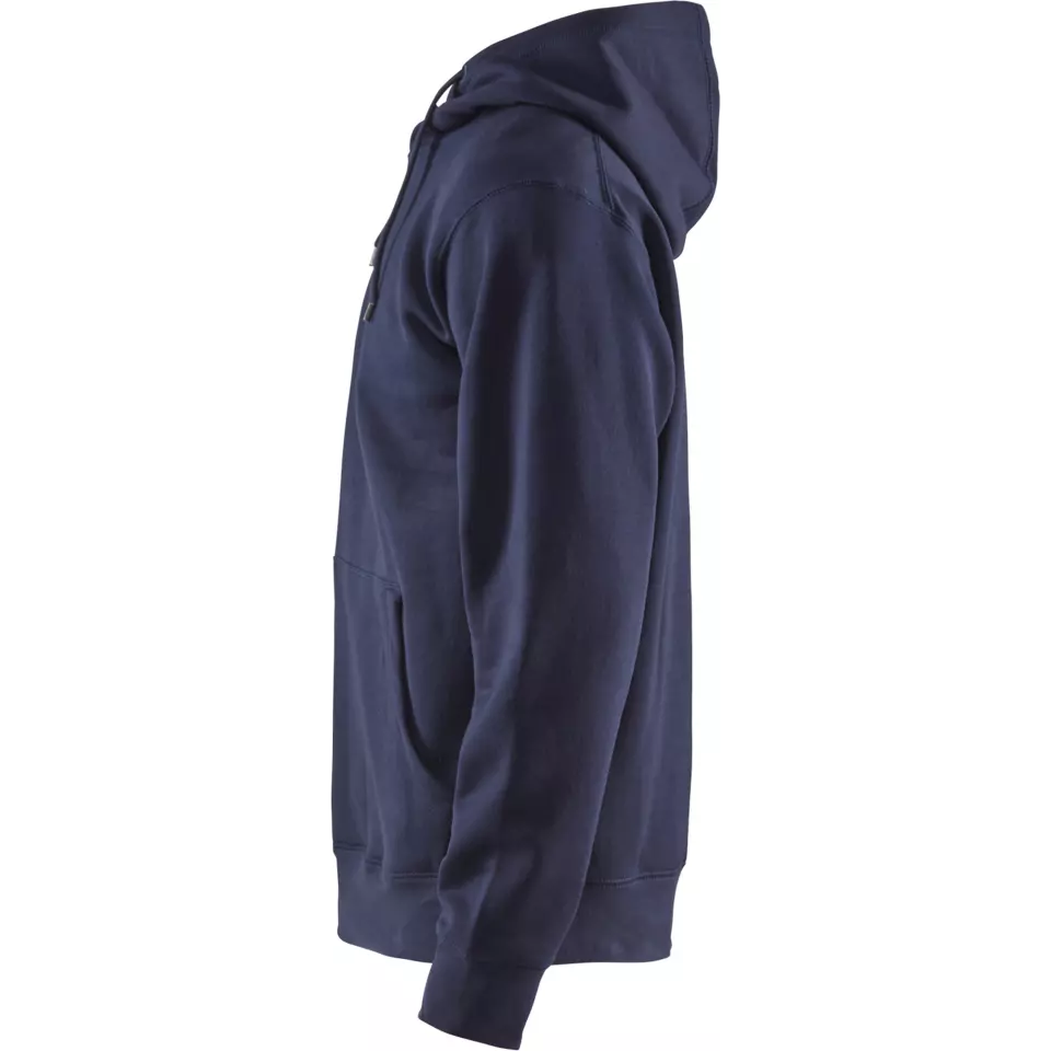 Blåkläder 339610488800, Hooded Sweatshirt, Navy, image 3, gallery thumbnail