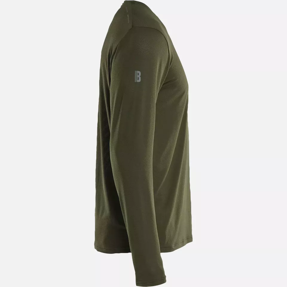 Blaklader 342311264209, Funktions UV Schutz Langarmshirt, Waldgrün, image 2, gallery thumbnail