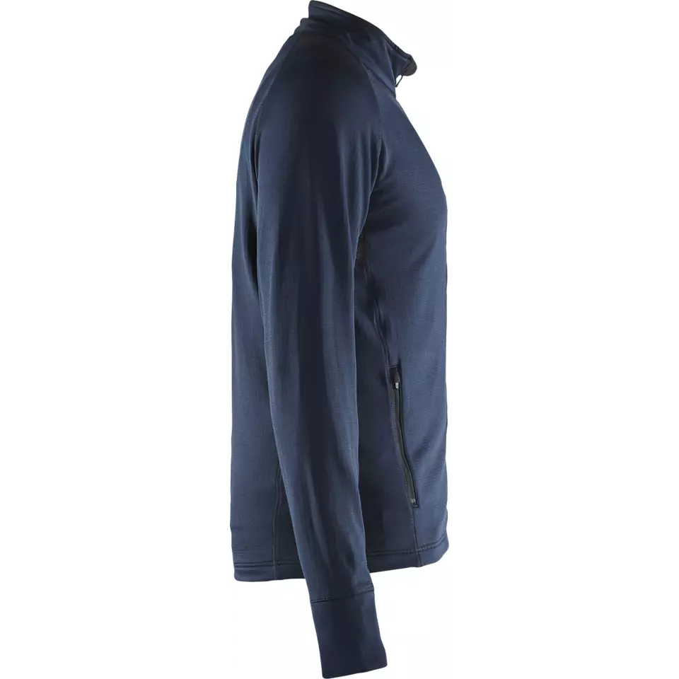 Blåkläder 473525398600, STRIKER Fleece Jacket, Dark Navy Blue, image 2, gallery thumbnail